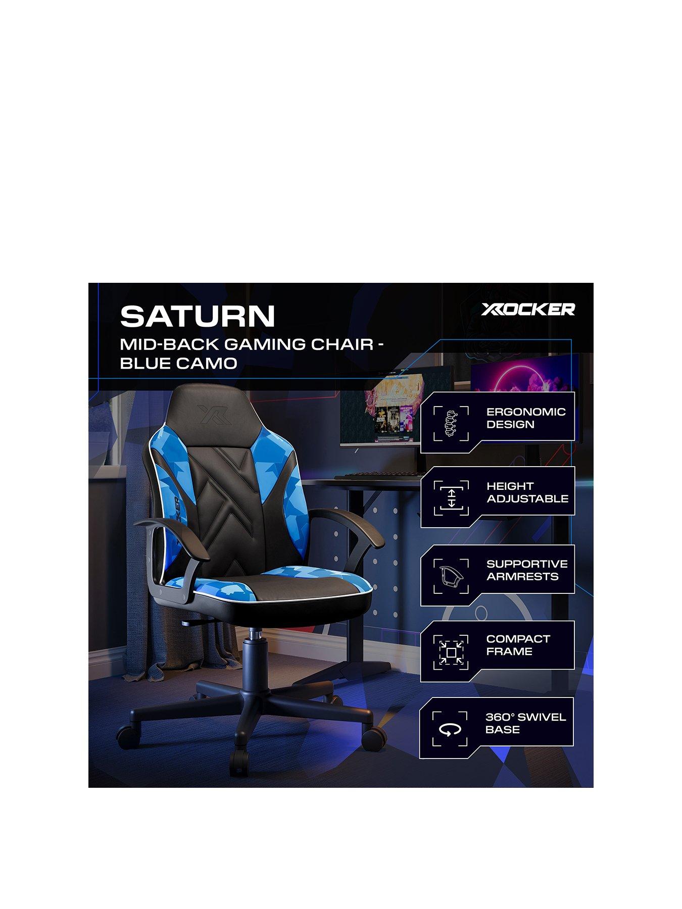  image of x-rocker-gaming-bundle--nbsppanther-rgb-led-desk-and-saturn-mid-back-office-gaming-chair-blue-camo