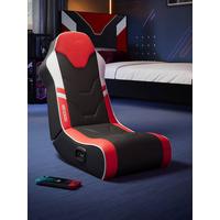 X Rocker Shadow X Rocker Shadow 2.0 Audio Floor Rocker Gaming Chair for Kids - Red ...