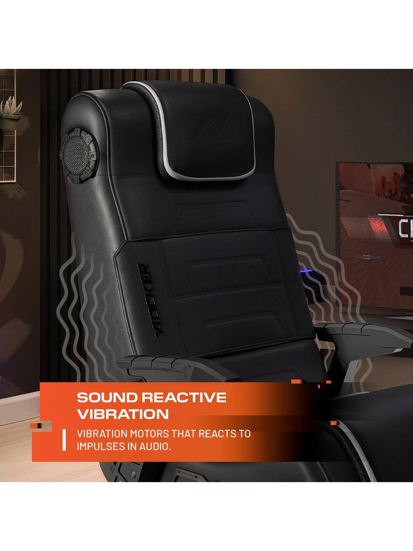  image of x-rocker-pro-41-bluetooth-audio-console-gaming-chair-black