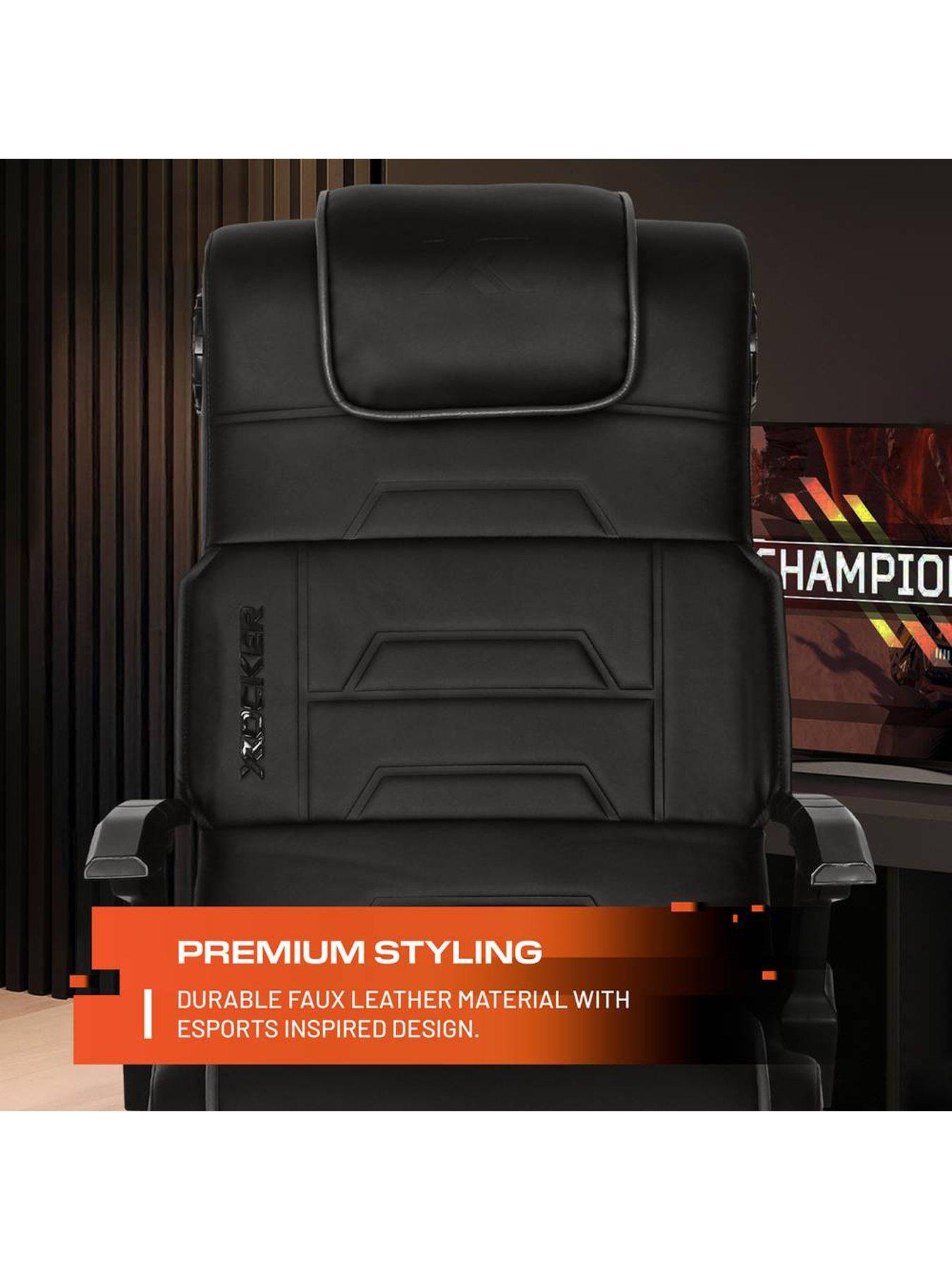  image of x-rocker-pro-41-bluetooth-audio-console-gaming-chair-black