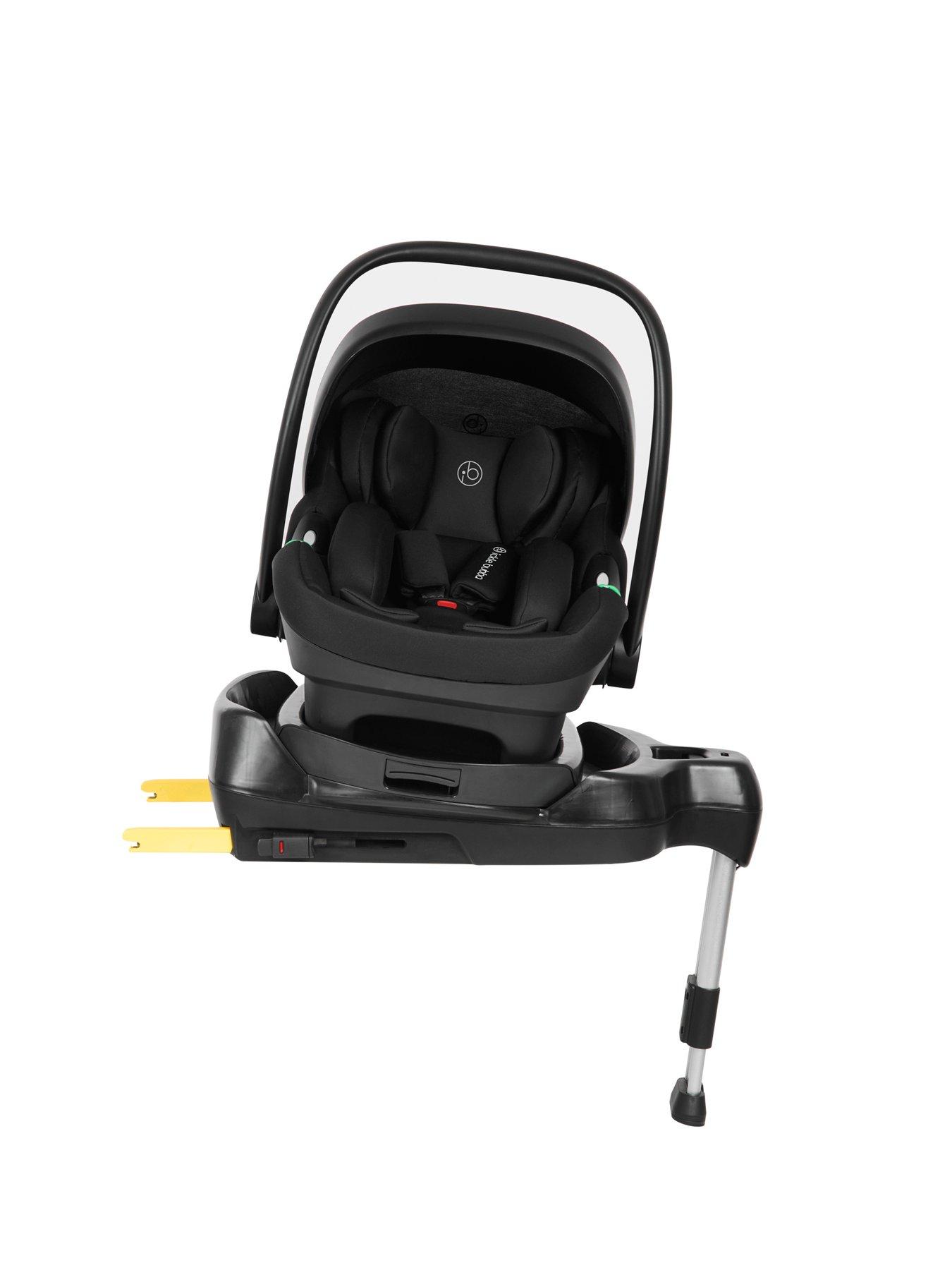 Image 7 of 7 of Ickle Bubba Stomp Luxe 12 Piece Travel System with i-Size Nimbus Car Seat & Spin ISOFIX Base - Black / Midnight / Tan