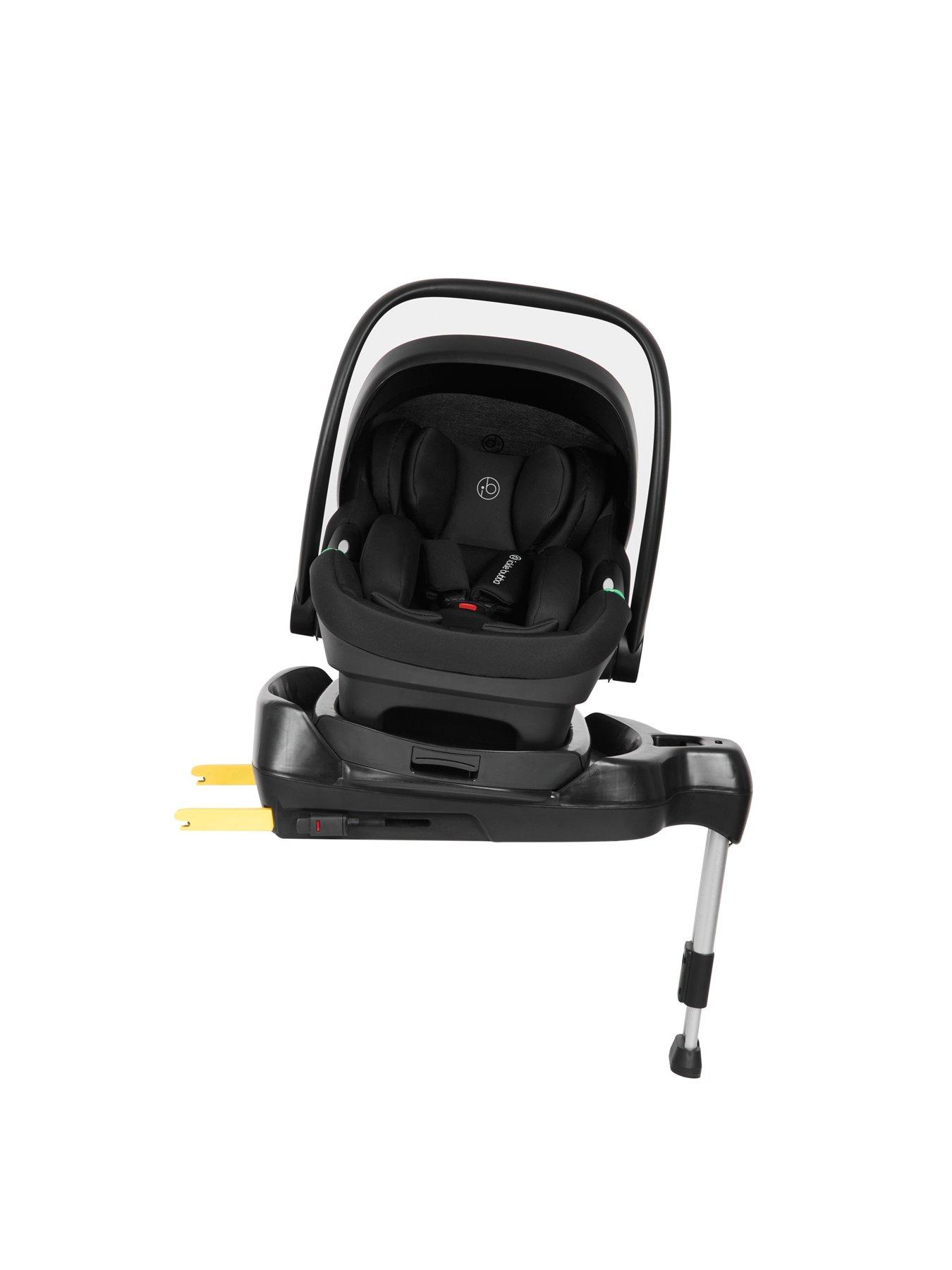 Image 7 of 7 of Ickle Bubba Stomp Luxe 12 Piece Travel System with i-Size Nimbus Car Seat & Spin ISOFIX Base - Black / Midnight / Black