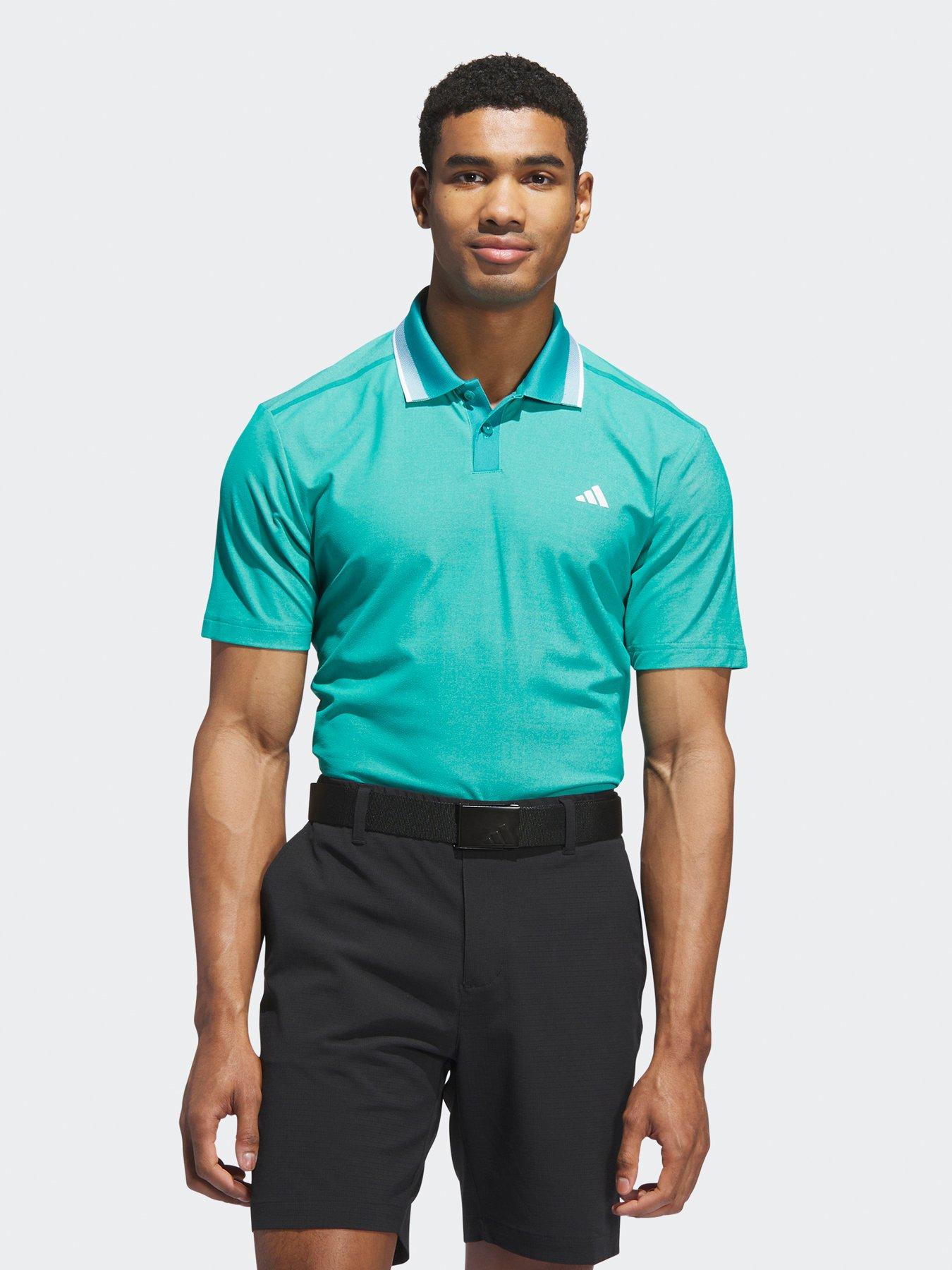 undefined Mens Golf Ultimate365 Tour Twistknit Pique Polo Shirt - Green