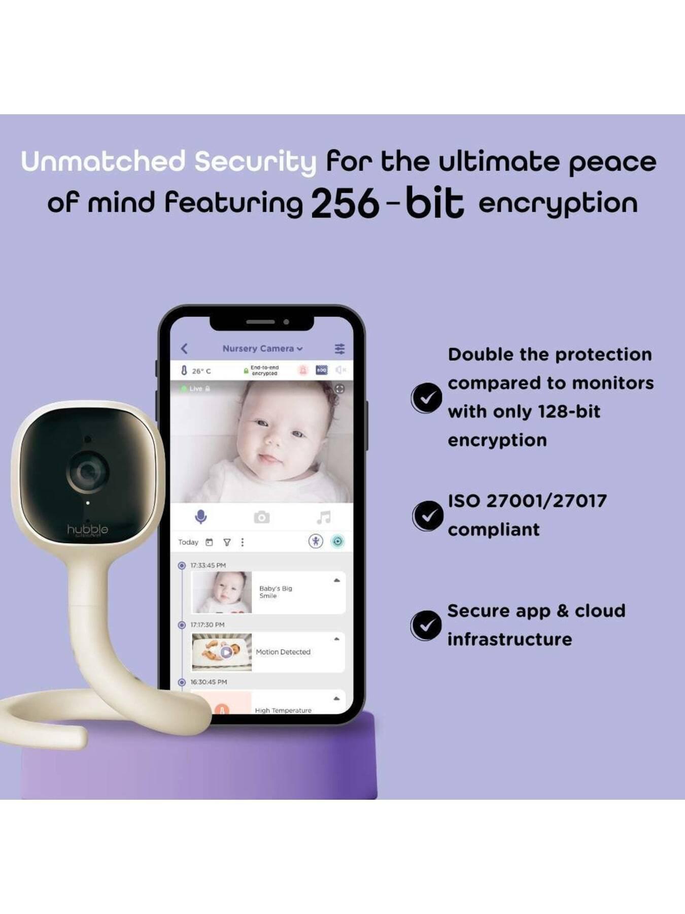 Image 5 of 5 of Hubble Go Baby 2K QHD Baby Monitor
