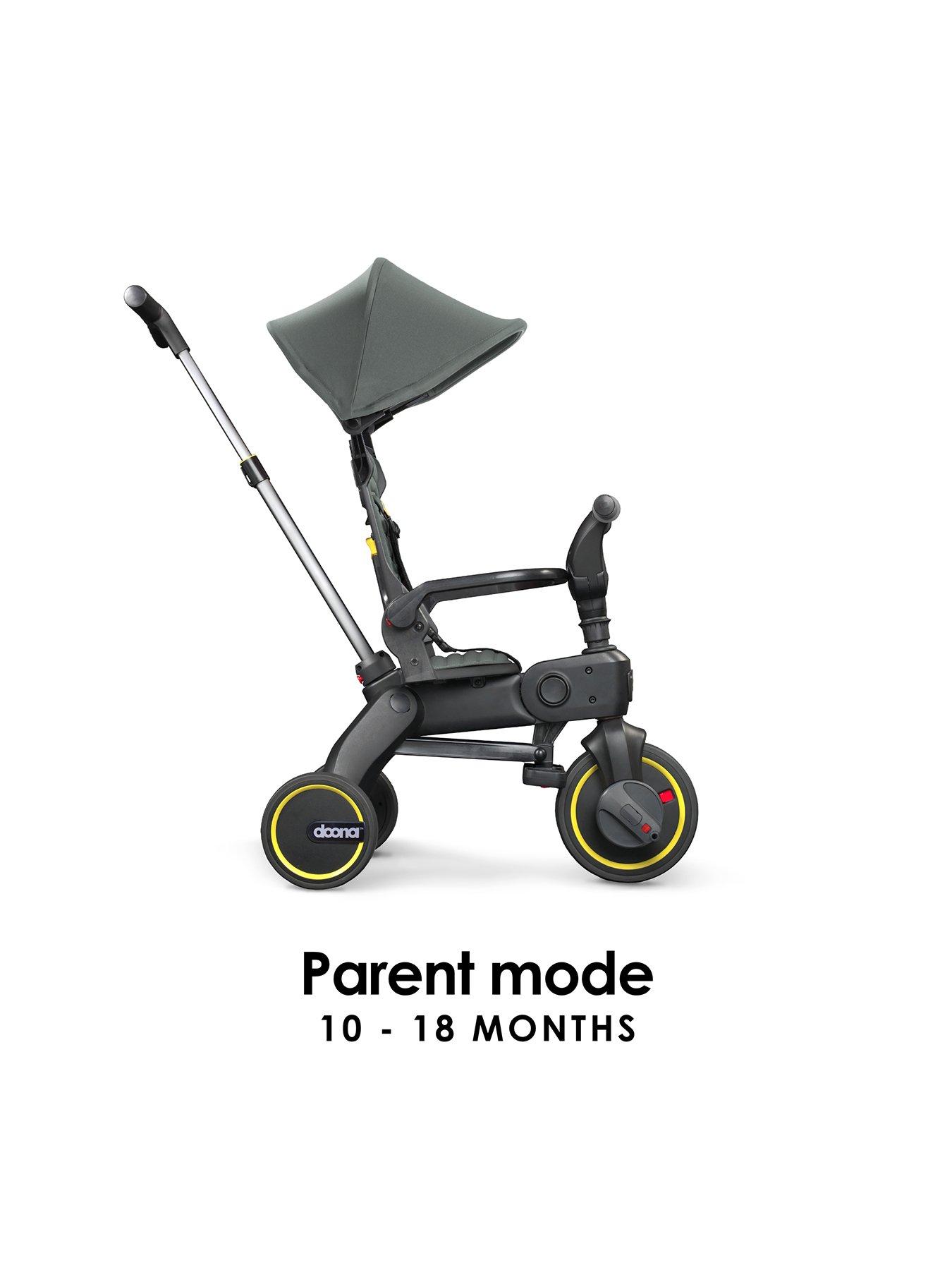 Image 2 of 6 of Doona Liki S1 Trike - Forest Grey