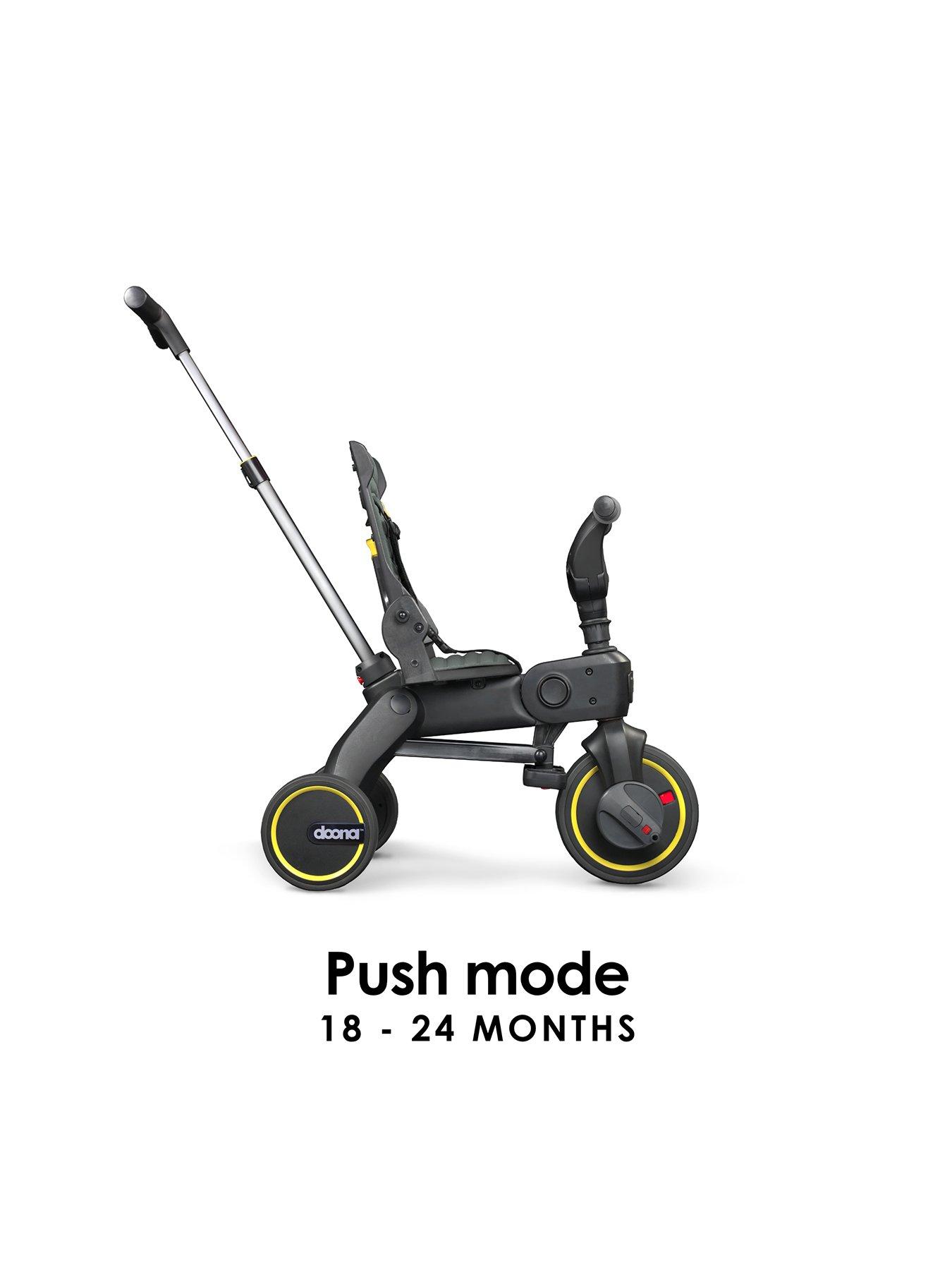 Image 3 of 6 of Doona Liki S1 Trike - Forest Grey