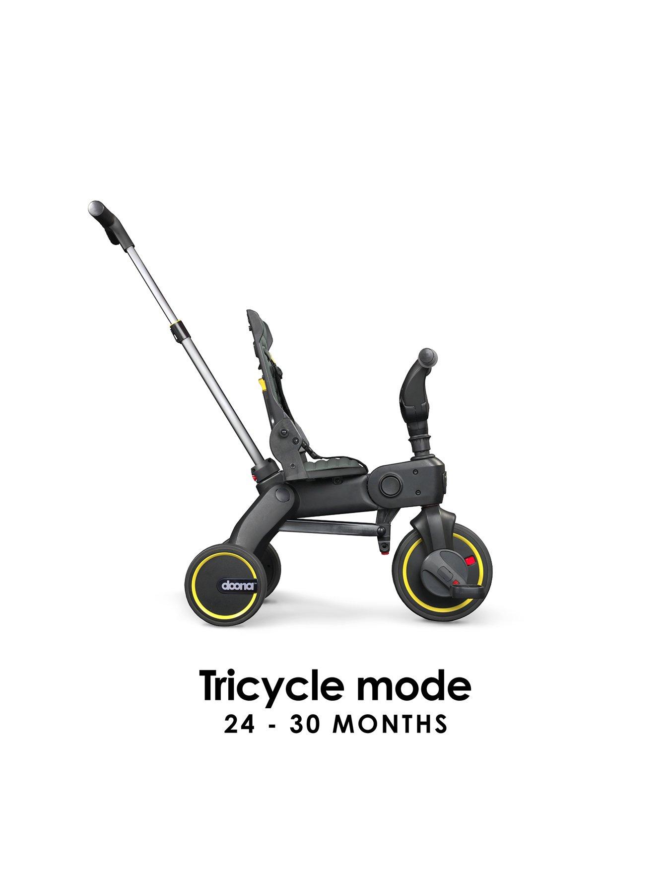 Image 4 of 6 of Doona Liki S1 Trike - Forest Grey
