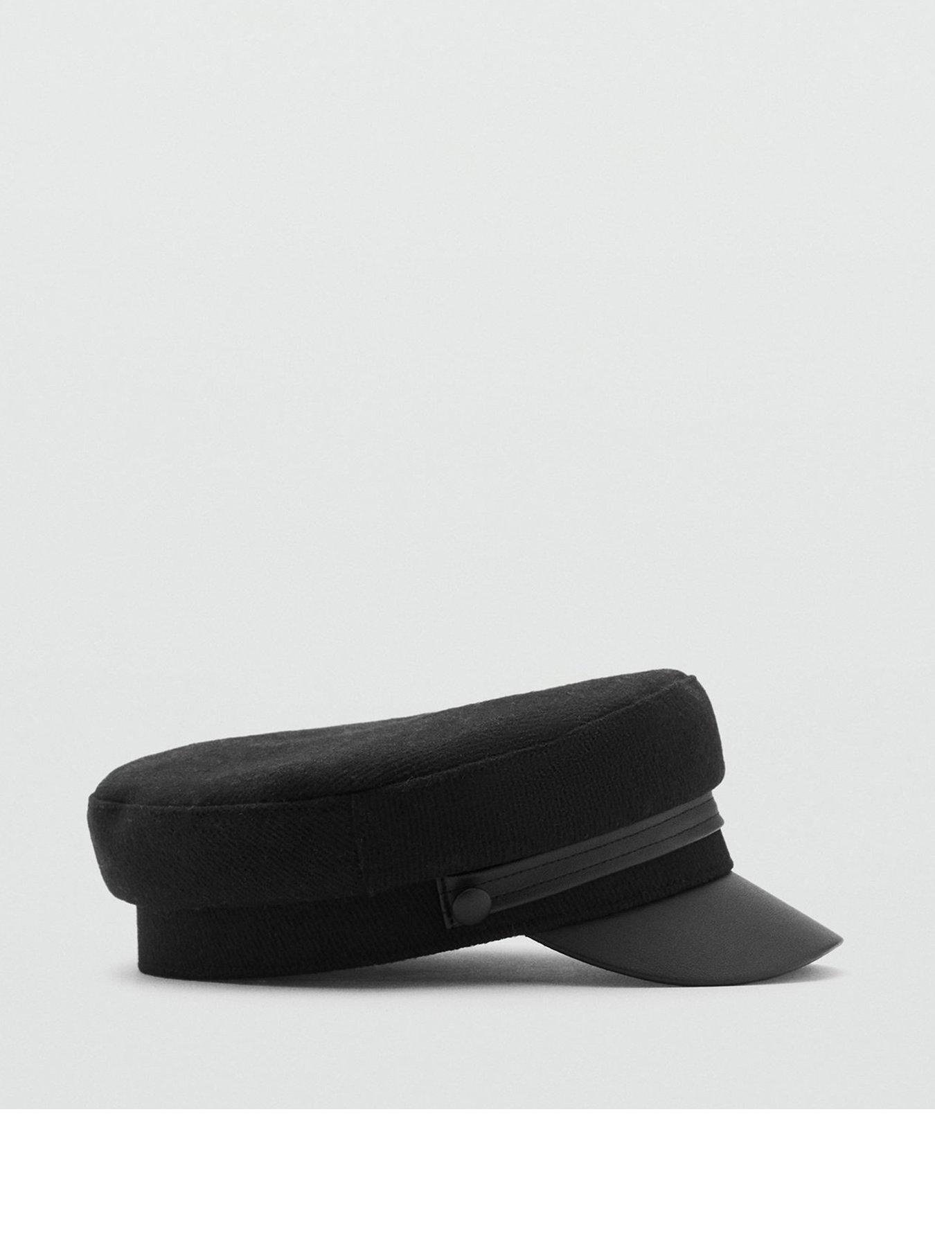 Image 1 of 4 of Mango Wool Blend Baker Boy Cap