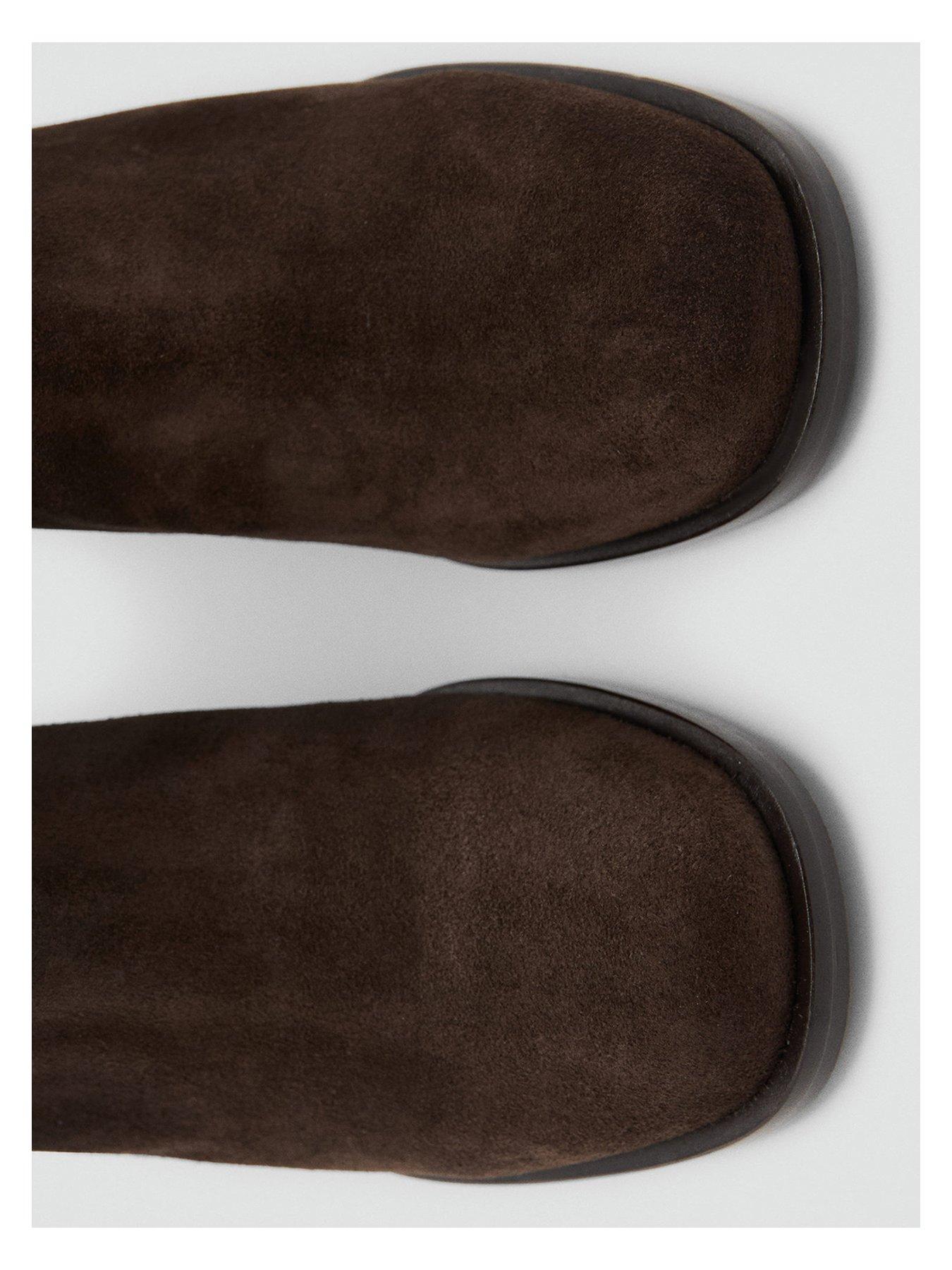  image of mango-knee-high-suede-boots