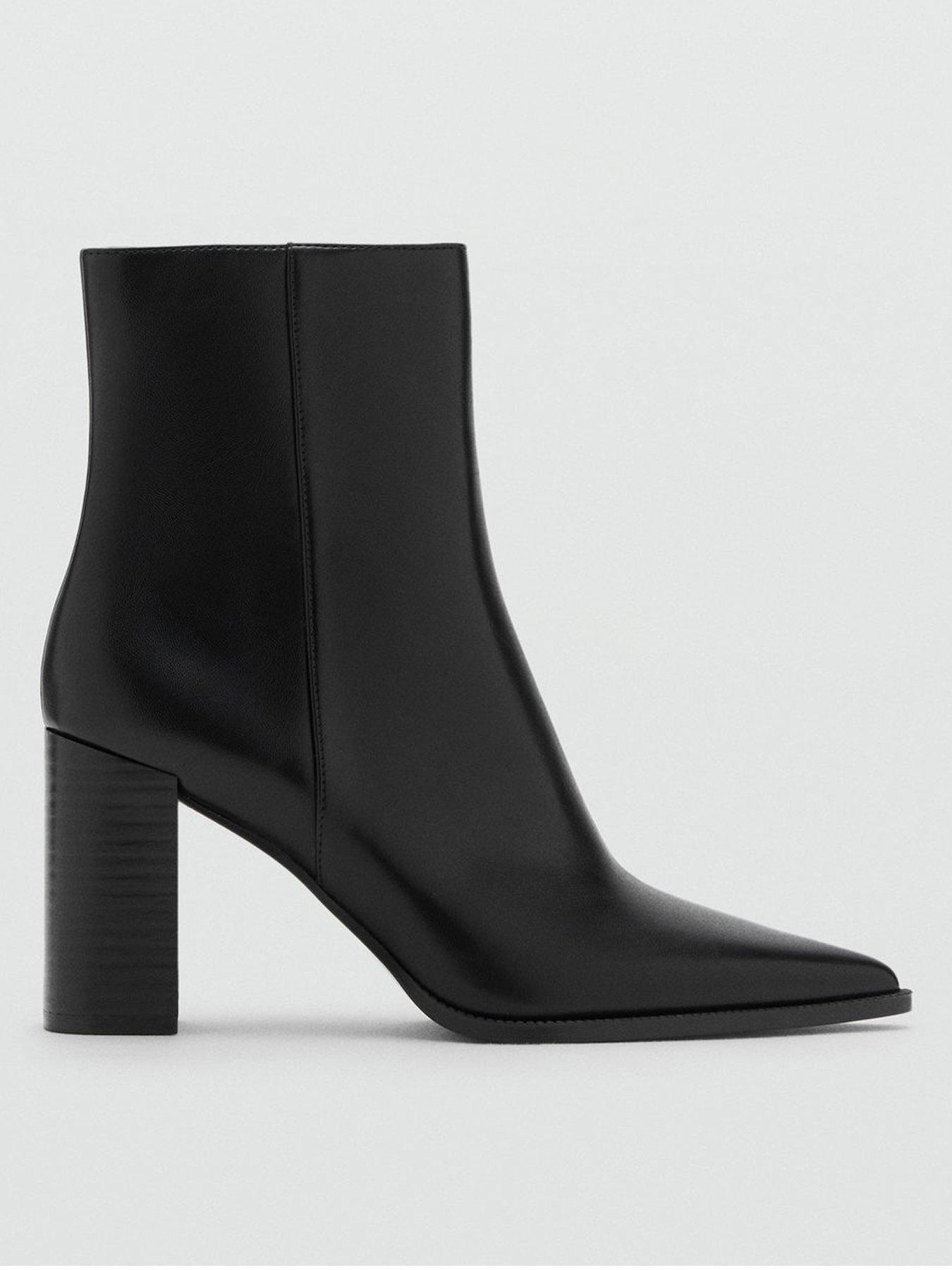 Mango Ankle Boots Nino - Black