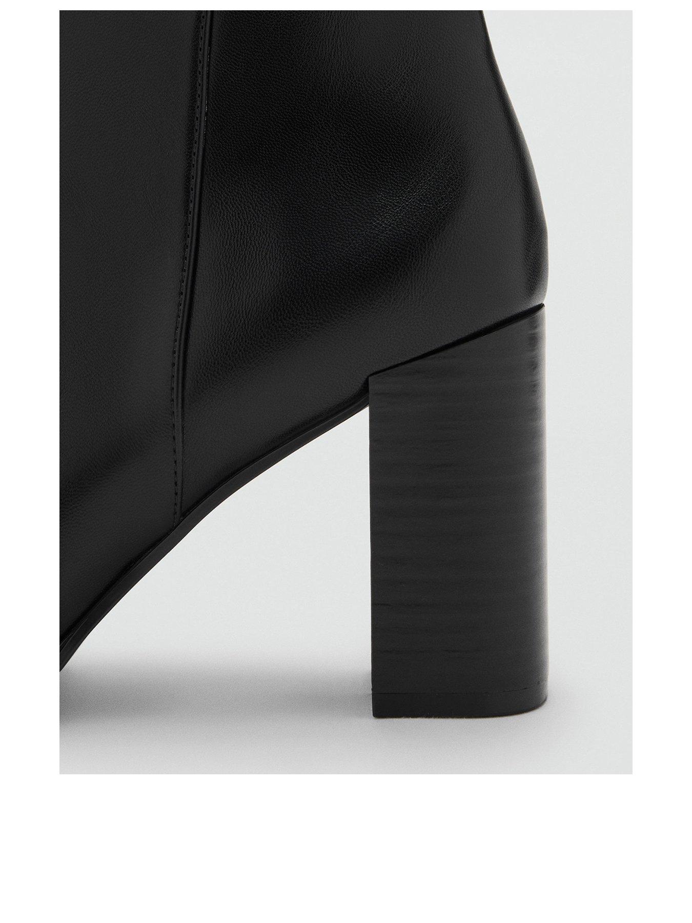 Image 2 of 4 of Mango Heeled Ankle Boot