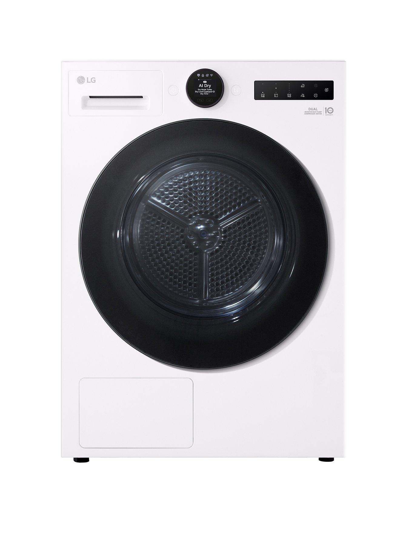 Image 1 of 7 of LG Series 7 AI Dry RHX7010TWB 10 kg Heat Pump Tumble Dryer - White - A+++ -10% (B) Rated