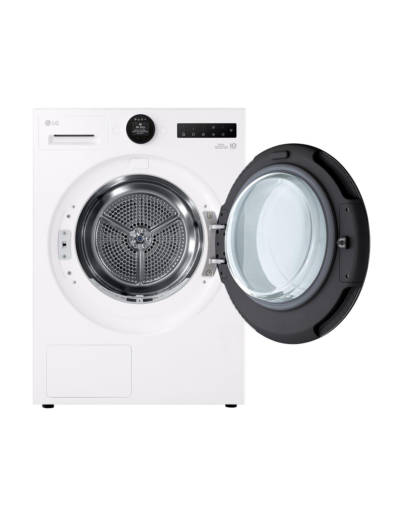 Image 2 of 7 of LG Series 7 AI Dry RHX7010TWB 10 kg Heat Pump Tumble Dryer - White - A+++ -10% (B) Rated