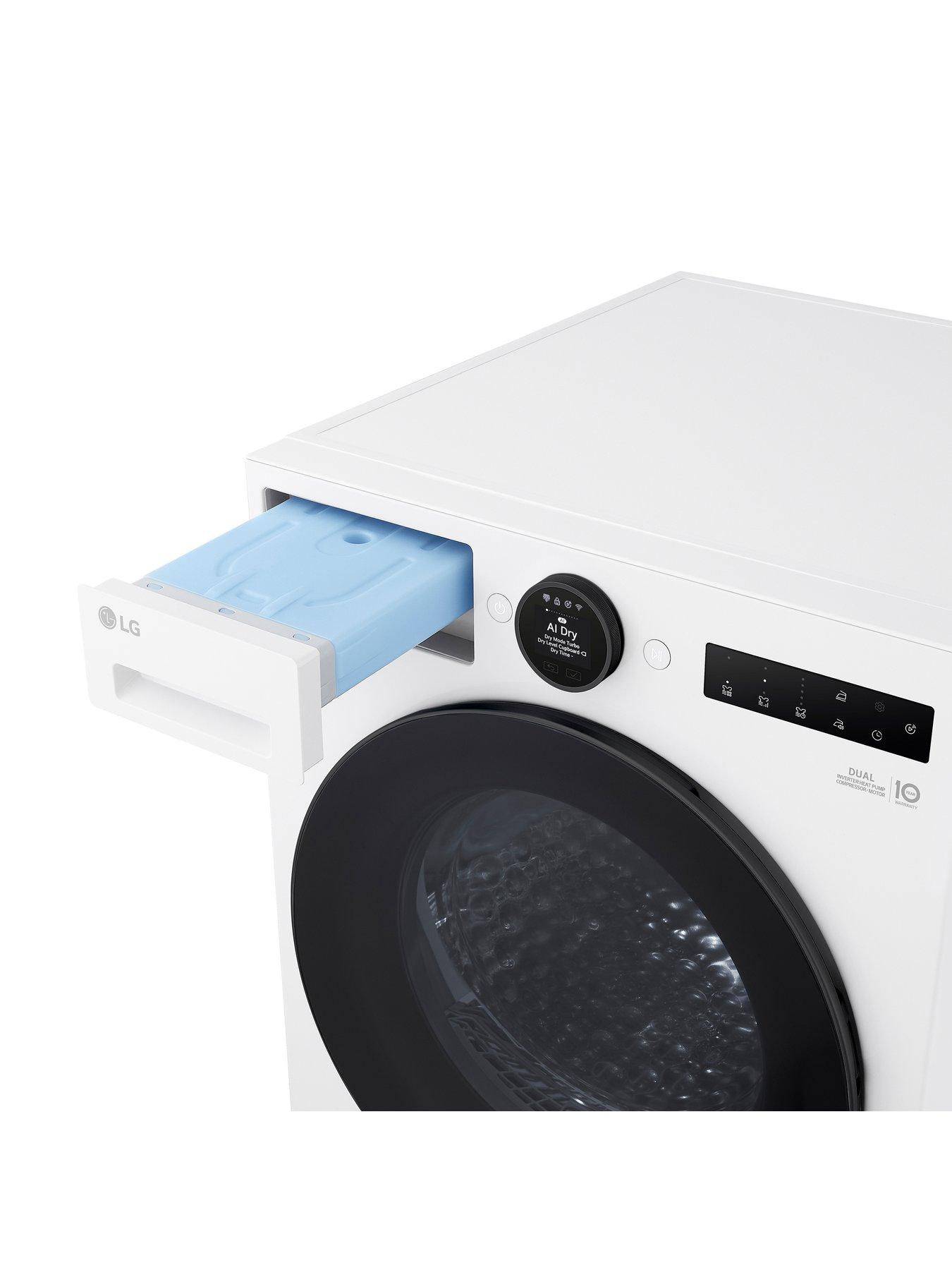 Image 6 of 7 of LG Series 7 AI Dry RHX7010TWB 10 kg Heat Pump Tumble Dryer - White - A+++ -10% (B) Rated
