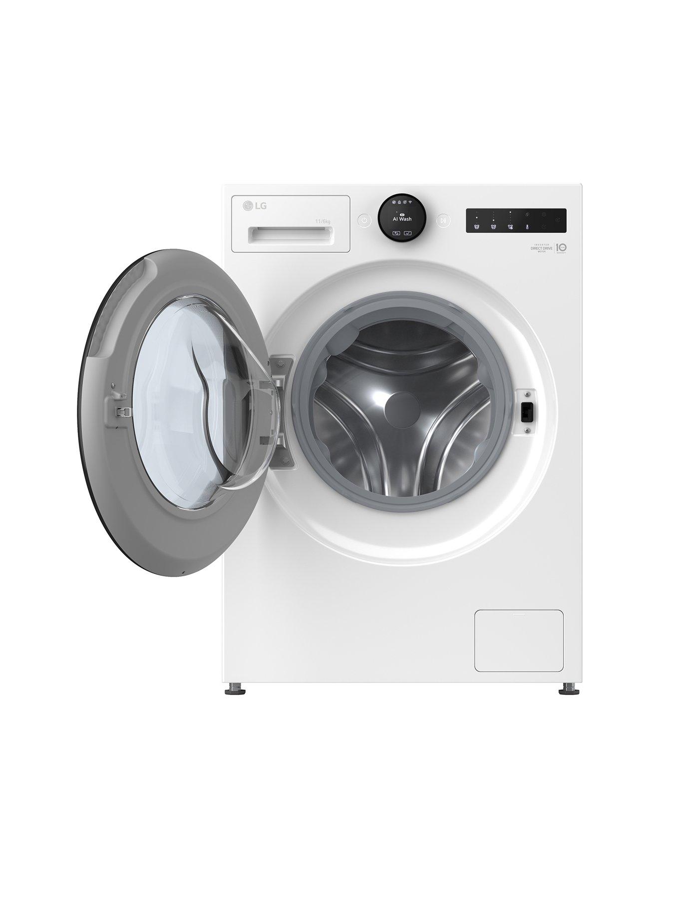 Image 2 of 7 of LG Series 7 AI Direct DriveT W4X7016TWB 11 kg Washer Dryer - White - A-35% / D Rated