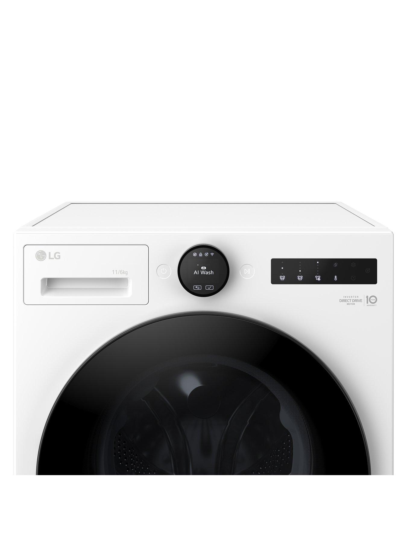 Image 3 of 7 of LG Series 7 AI Direct DriveT W4X7016TWB 11 kg Washer Dryer - White - A-35% / D Rated