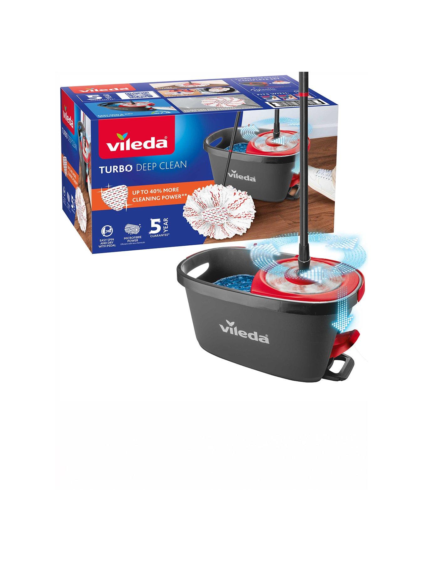 Vileda Turbo 3 In 1 Spin Mop And Bucket Set