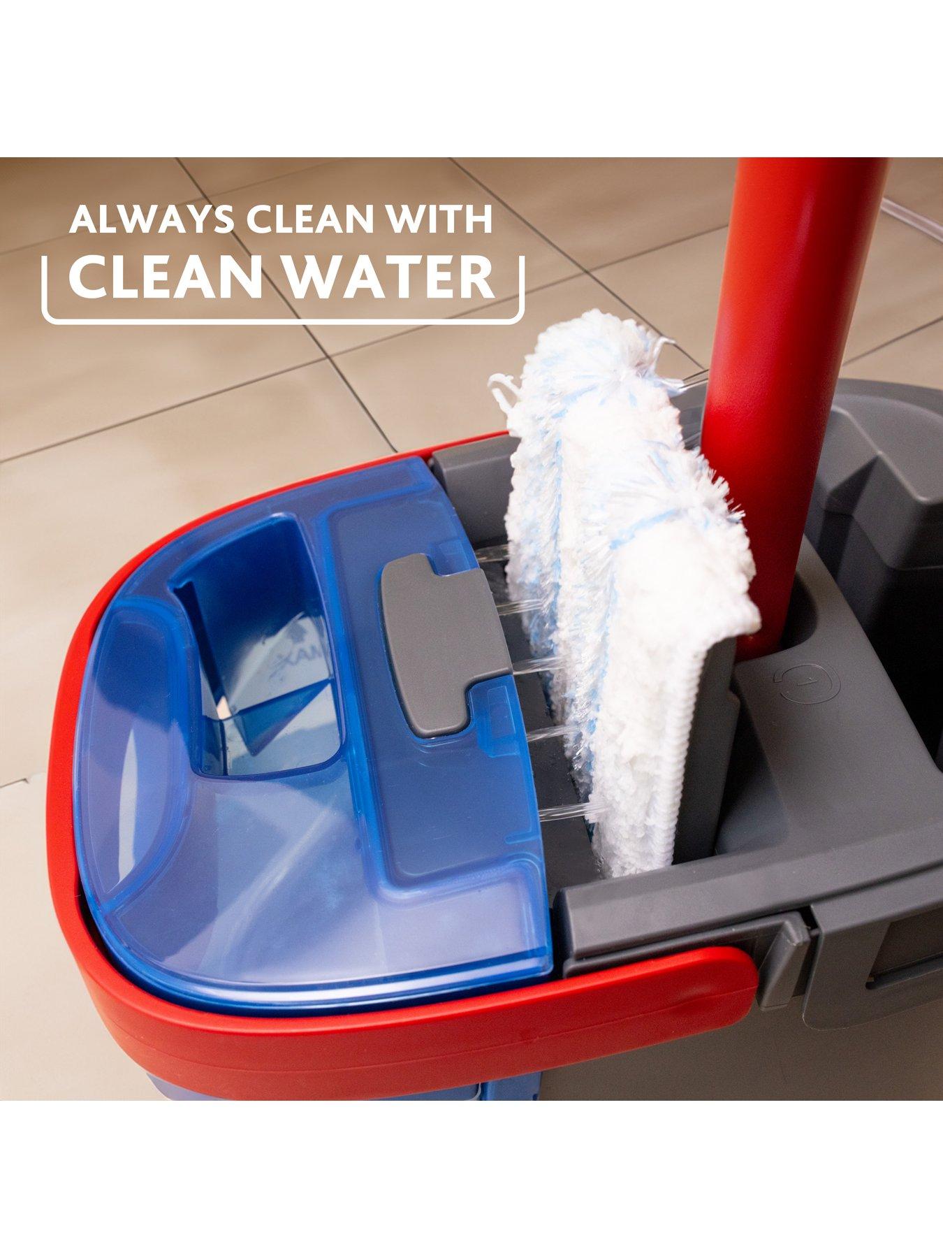 Image 3 of 7 of Vileda H2pro Flat Mop And Bucket Set