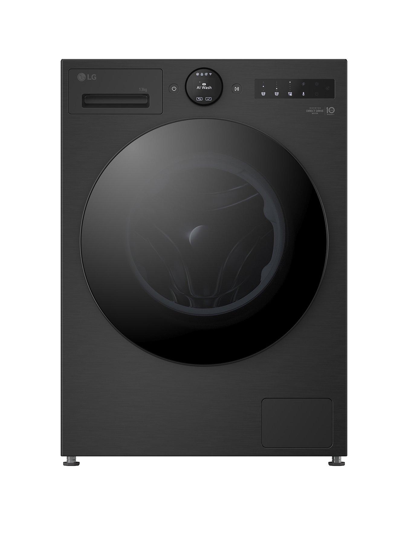 LG F4X7513TBB 13KG 1400 Washing Machine essence - Matte Black