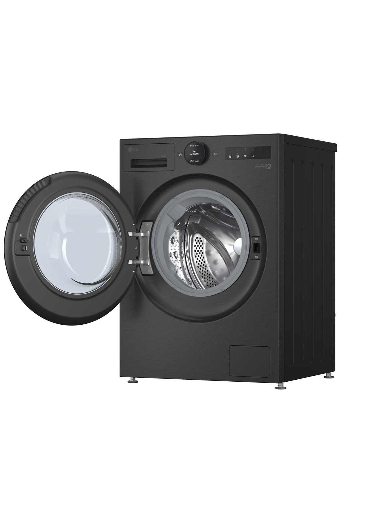  image of lg-f4x7513tbb-13kg-1400-washing-machine-essence-matte-black