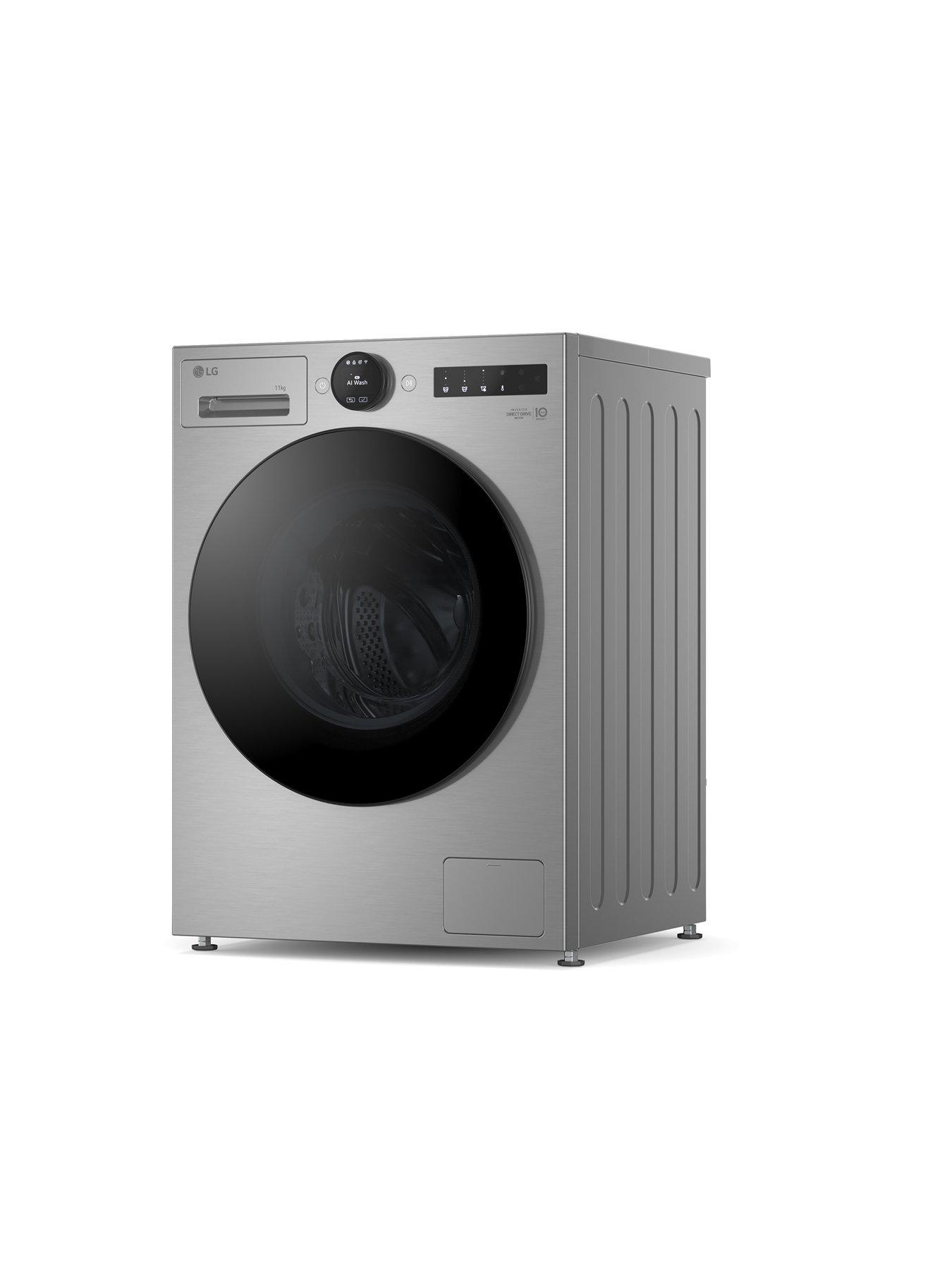 Image 2 of 7 of LG Series 7 AI Direct DriveT F4X7511TSB 11 kg Autodose Washing Machine - Silver - A-30% Rated