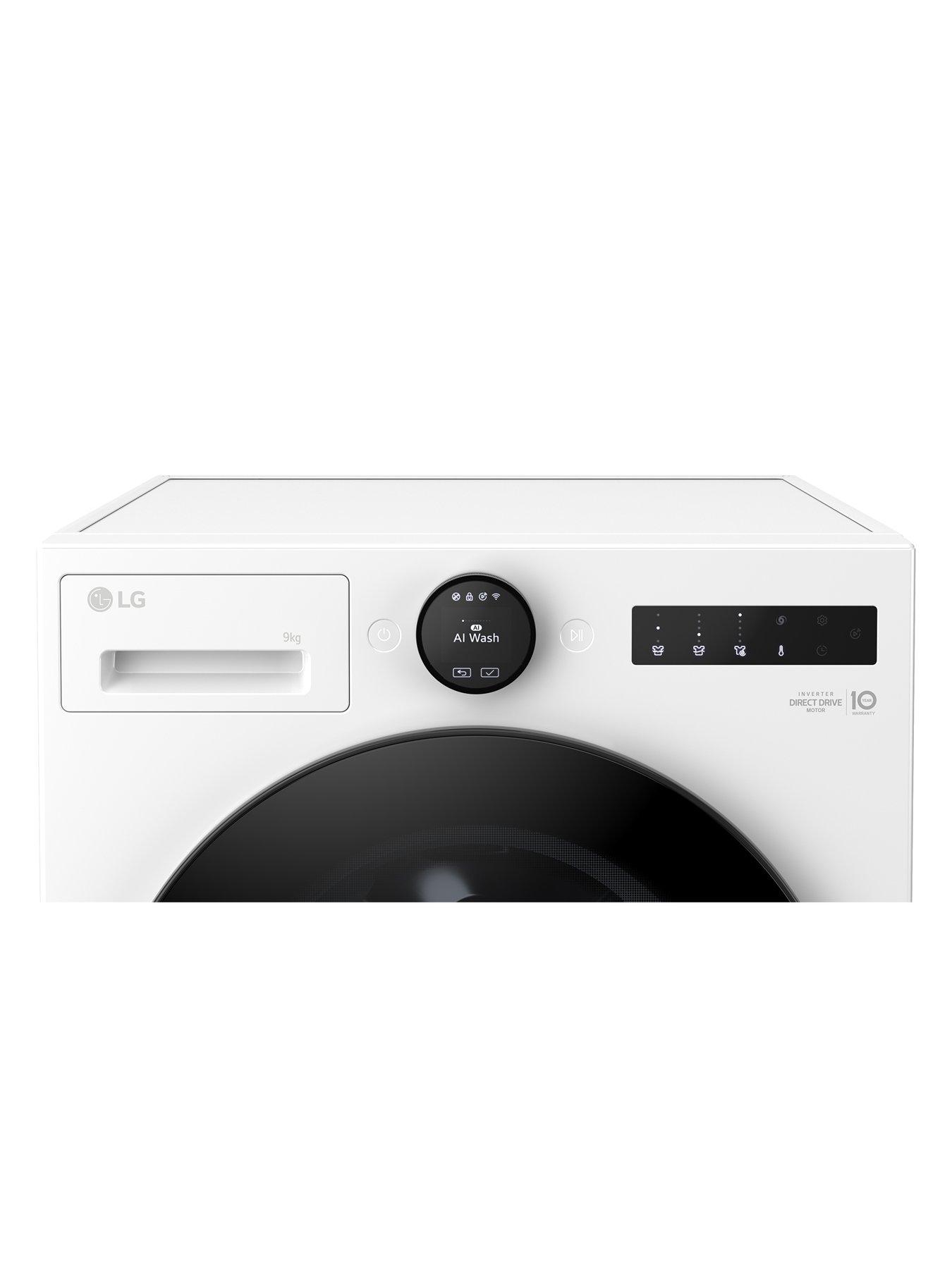 Image 4 of 7 of LG Series 7 AI Direct DriveT F4X7009TWB 9 kg 1400 Spin Washing Machine - White - A-40% Rated
