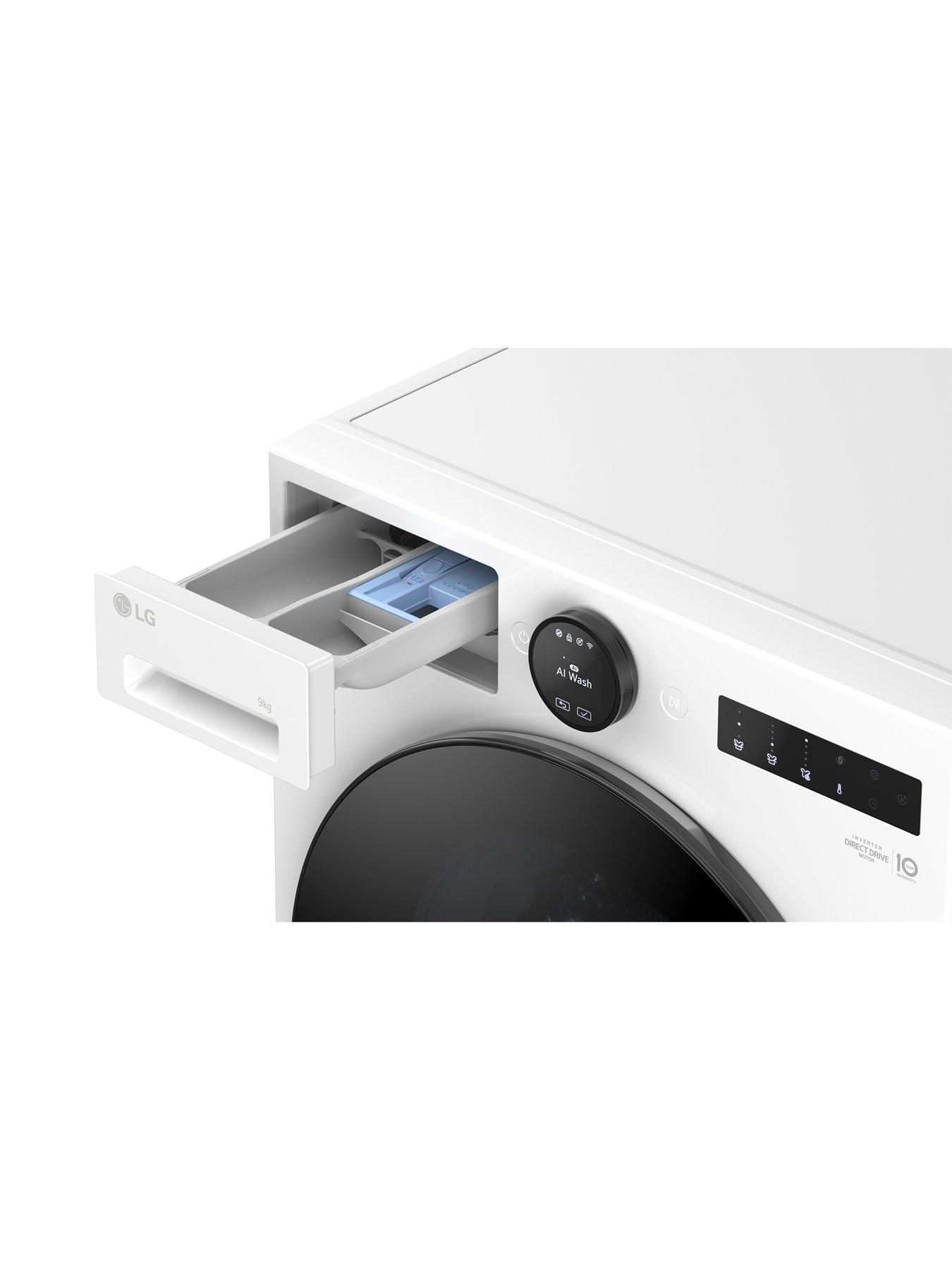 Image 5 of 7 of LG Series 7 AI Direct DriveT F4X7009TWB 9 kg 1400 Spin Washing Machine - White - A-40% Rated
