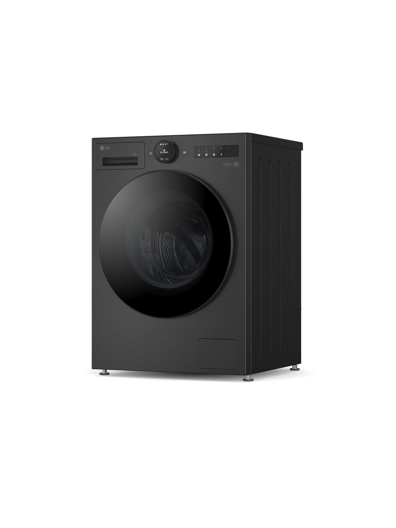 Image 2 of 7 of LG Series 7 AI Direct DriveT F4X7009TBB 9 kg 1400 Spin Washing Machine - Matte Black - A-40% Rated