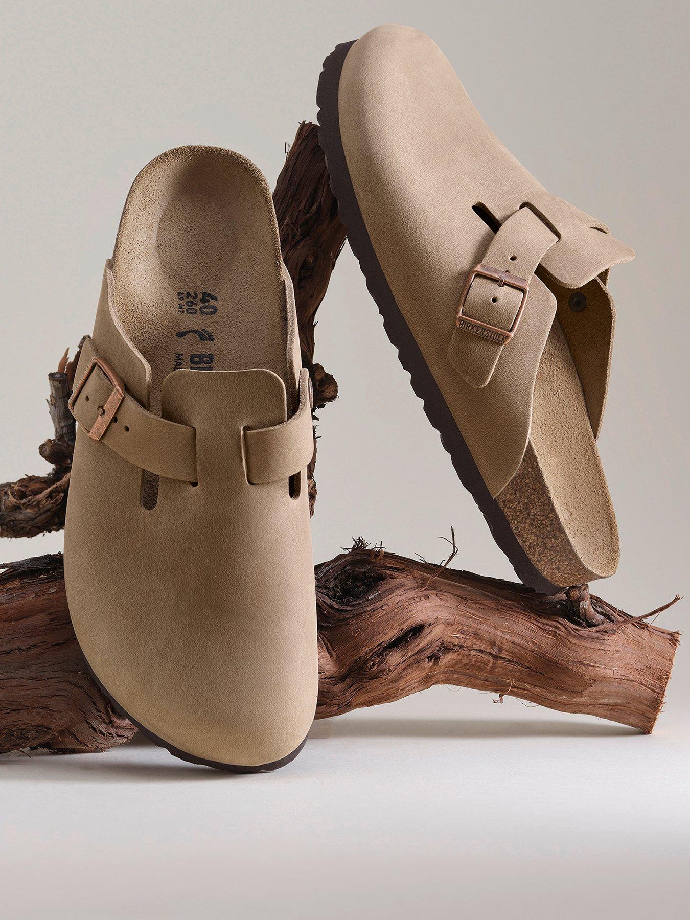 Birkenstock Boston Oiled Leather Clog - Tabaco