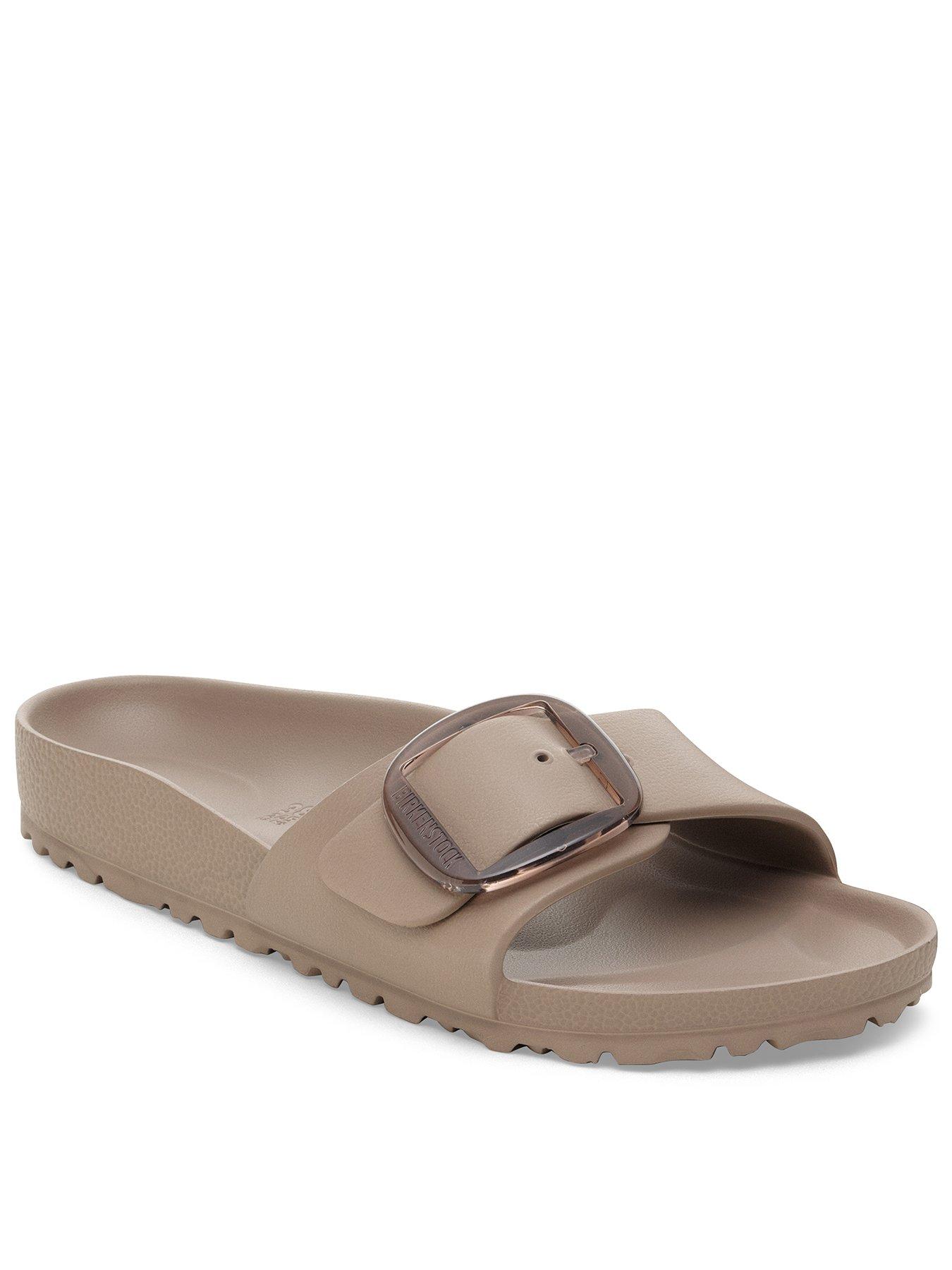Image 1 of 3 of Birkenstock Womens Madrid Big Buckle Eva Sandal - Gray Taupe