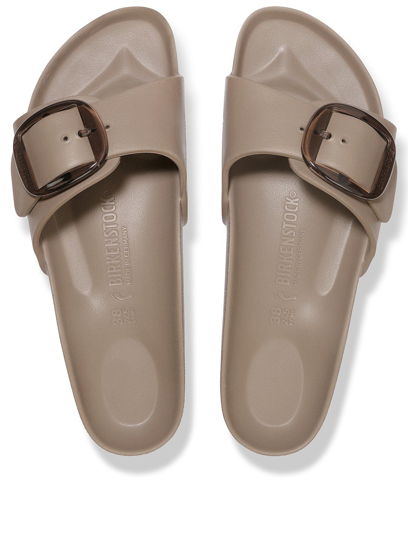 Image 3 of 3 of Birkenstock Womens Madrid Big Buckle Eva Sandal - Gray Taupe