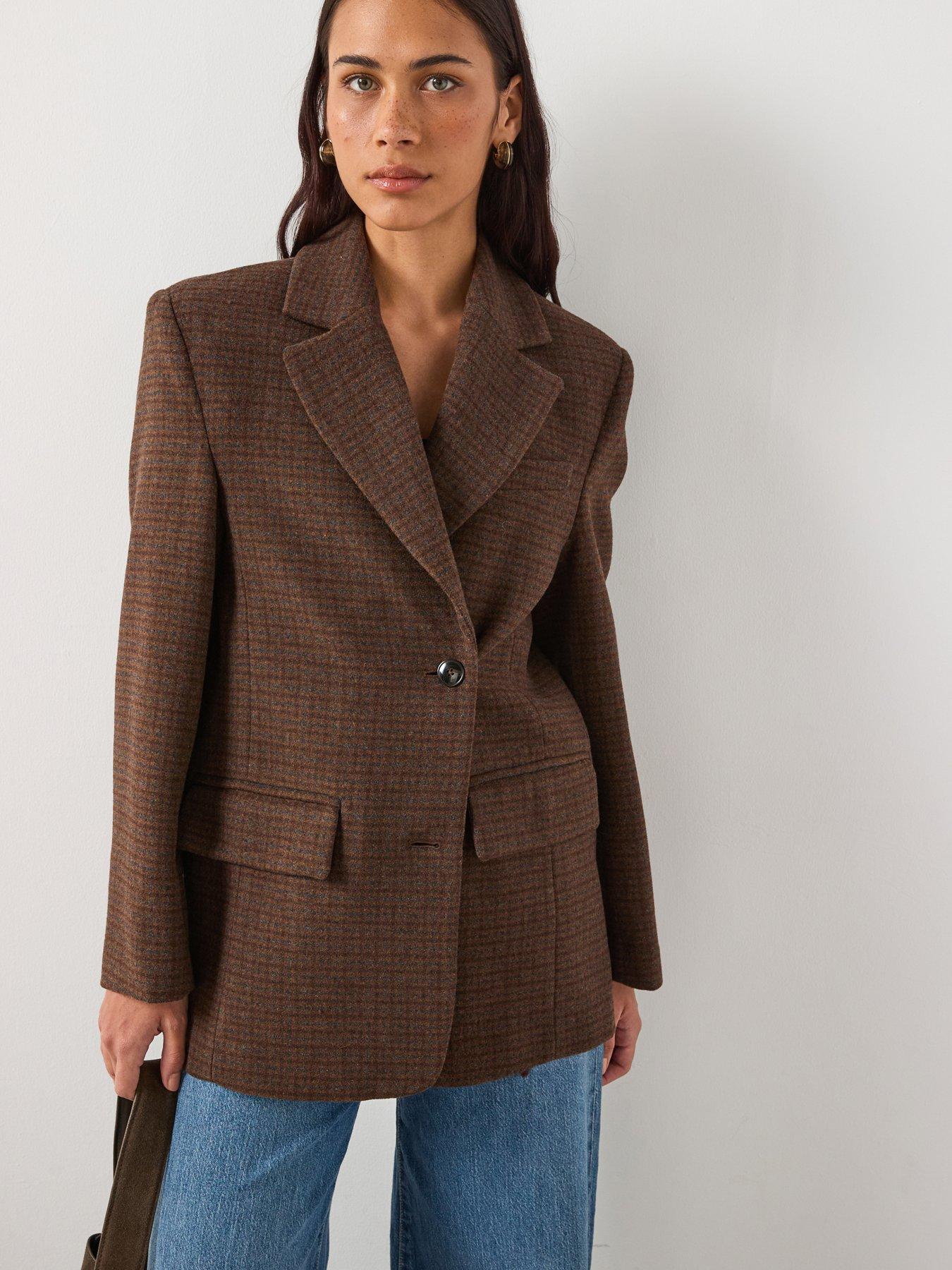  image of mango-tweed-blazer