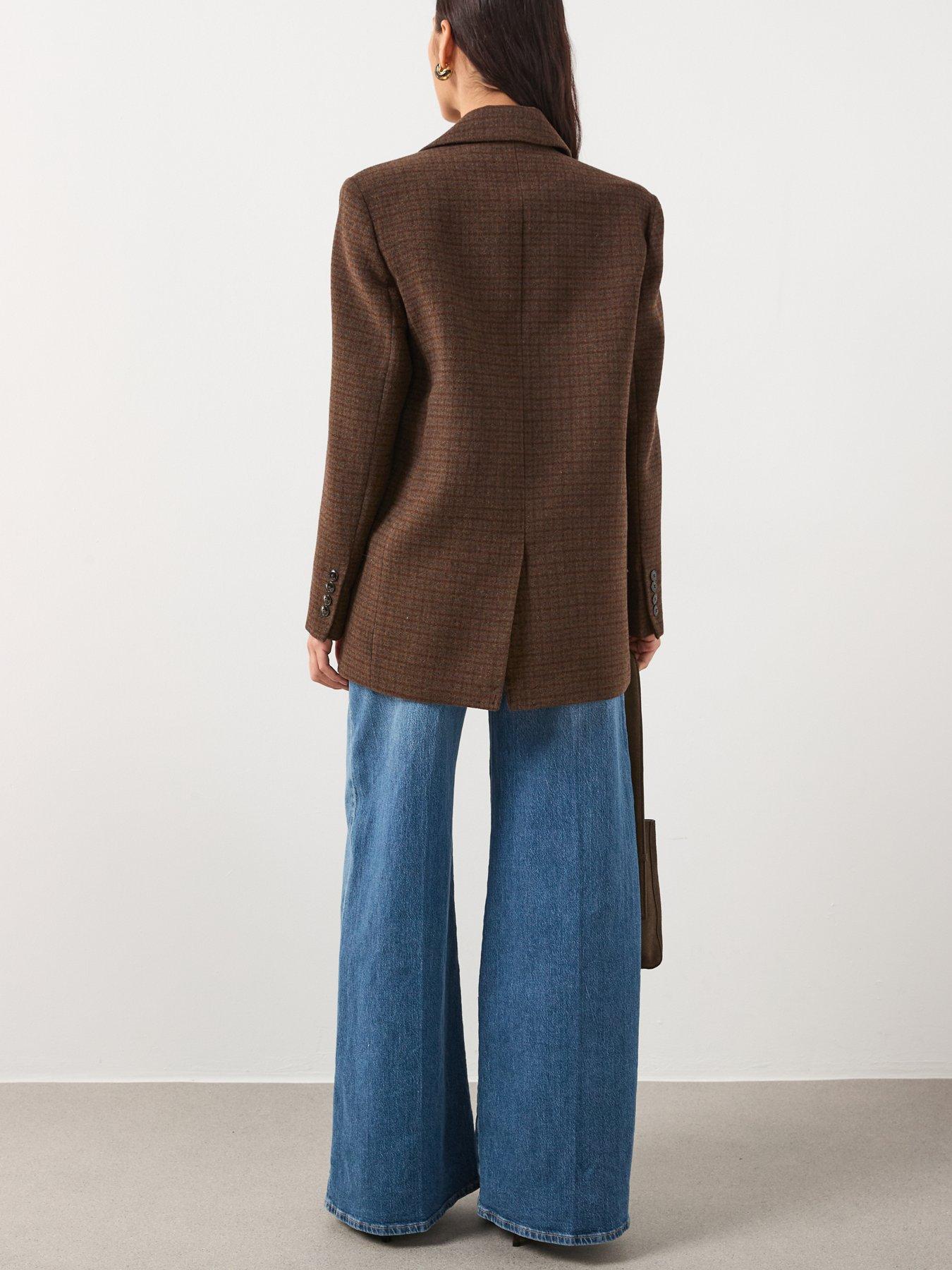 stillFront image of mango-tweed-blazer