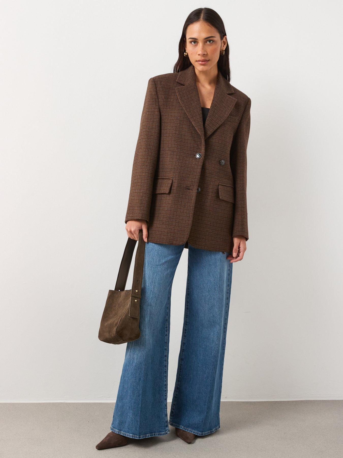  image of mango-tweed-blazer