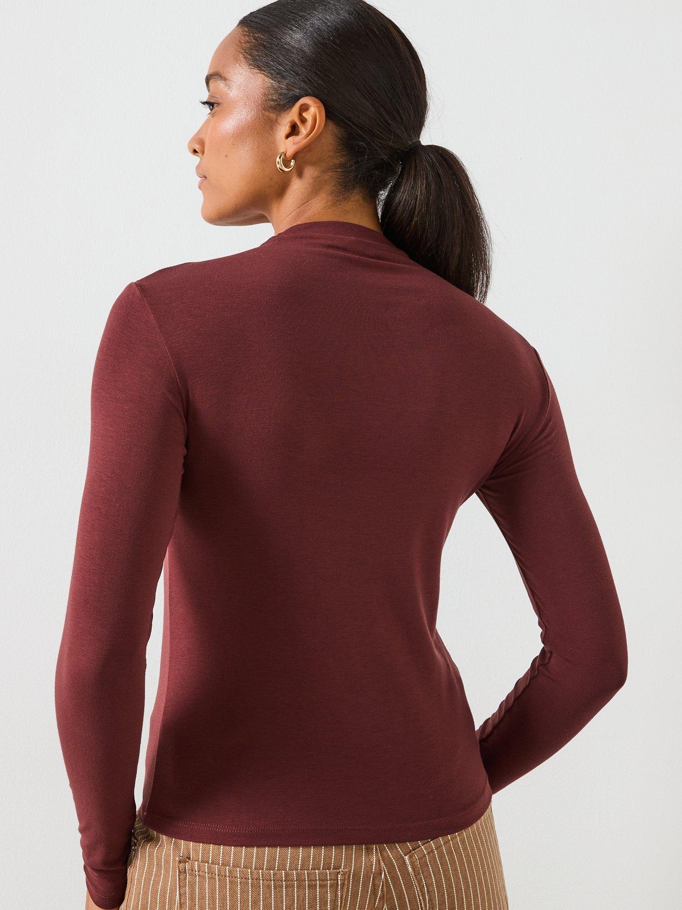 stillFront image of mango-turtleneck-t-shirt