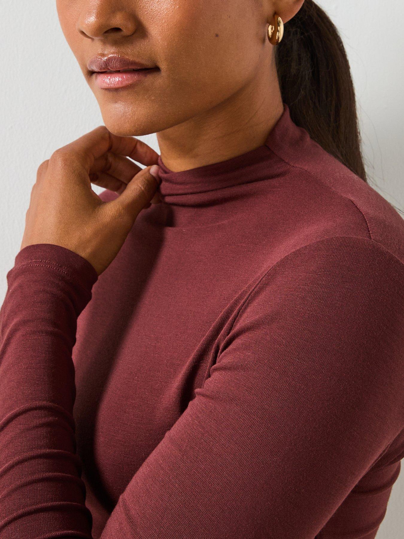  image of mango-turtleneck-t-shirt