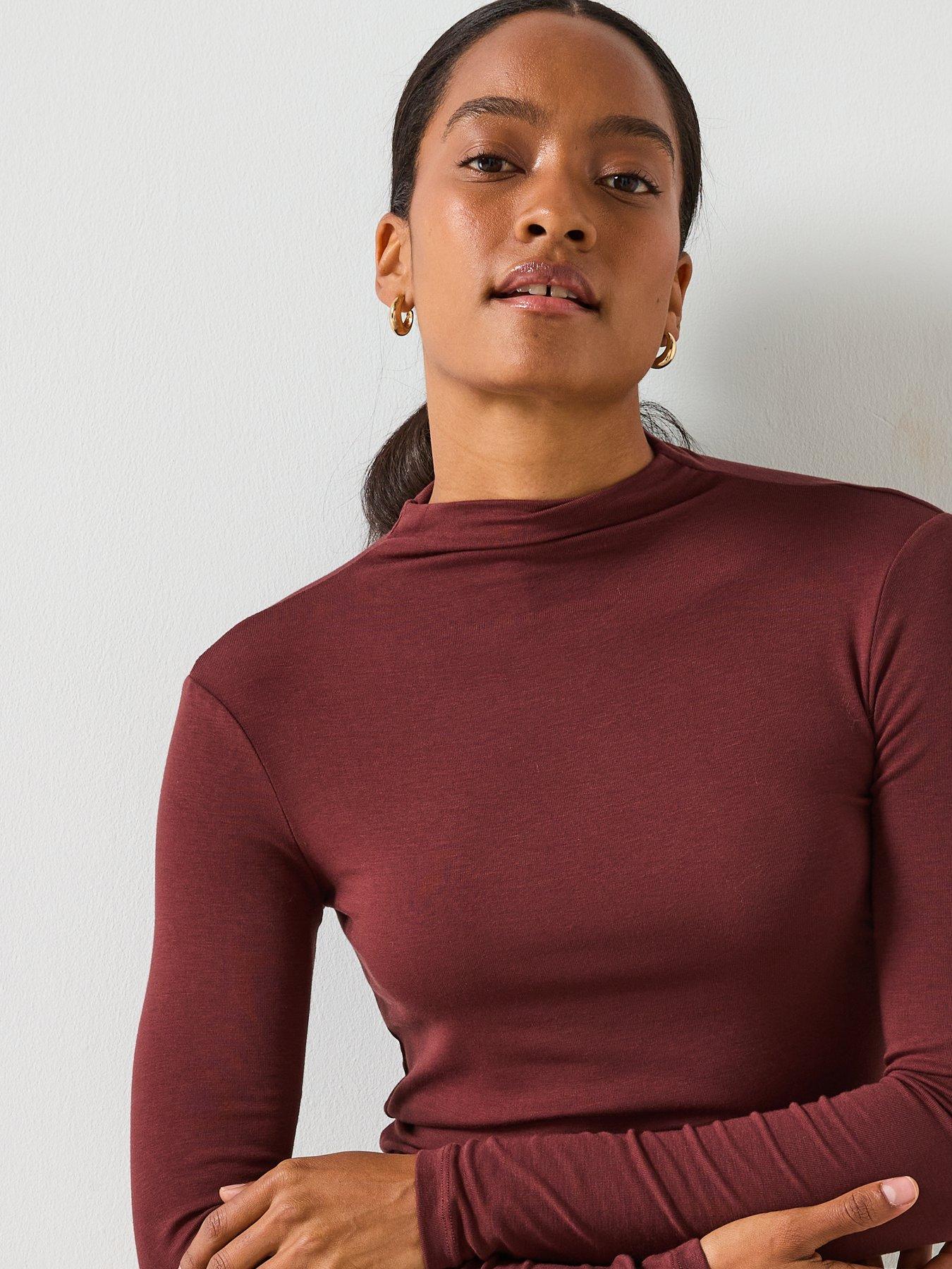  image of mango-turtleneck-t-shirt