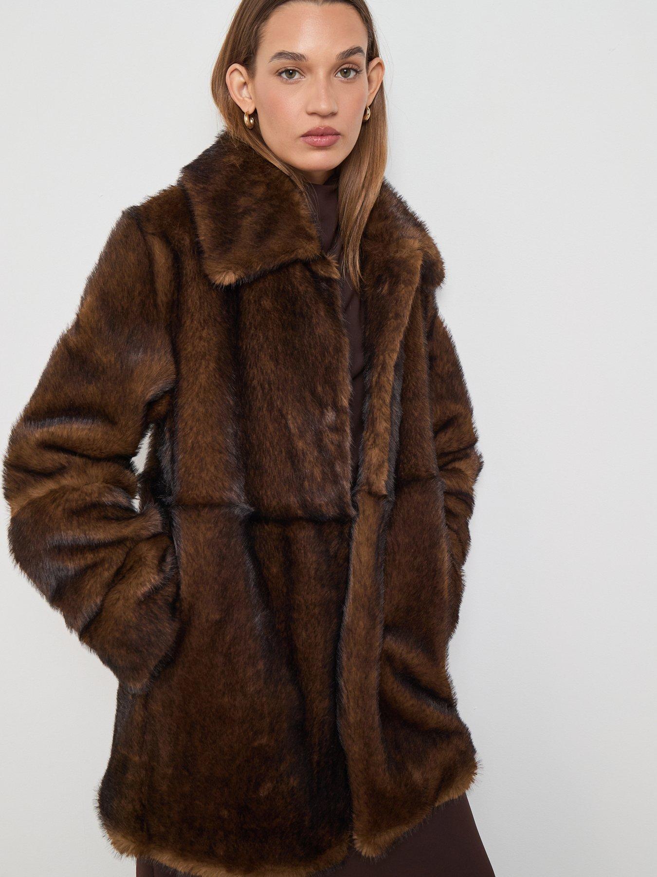 Mango Coat Million - Brown