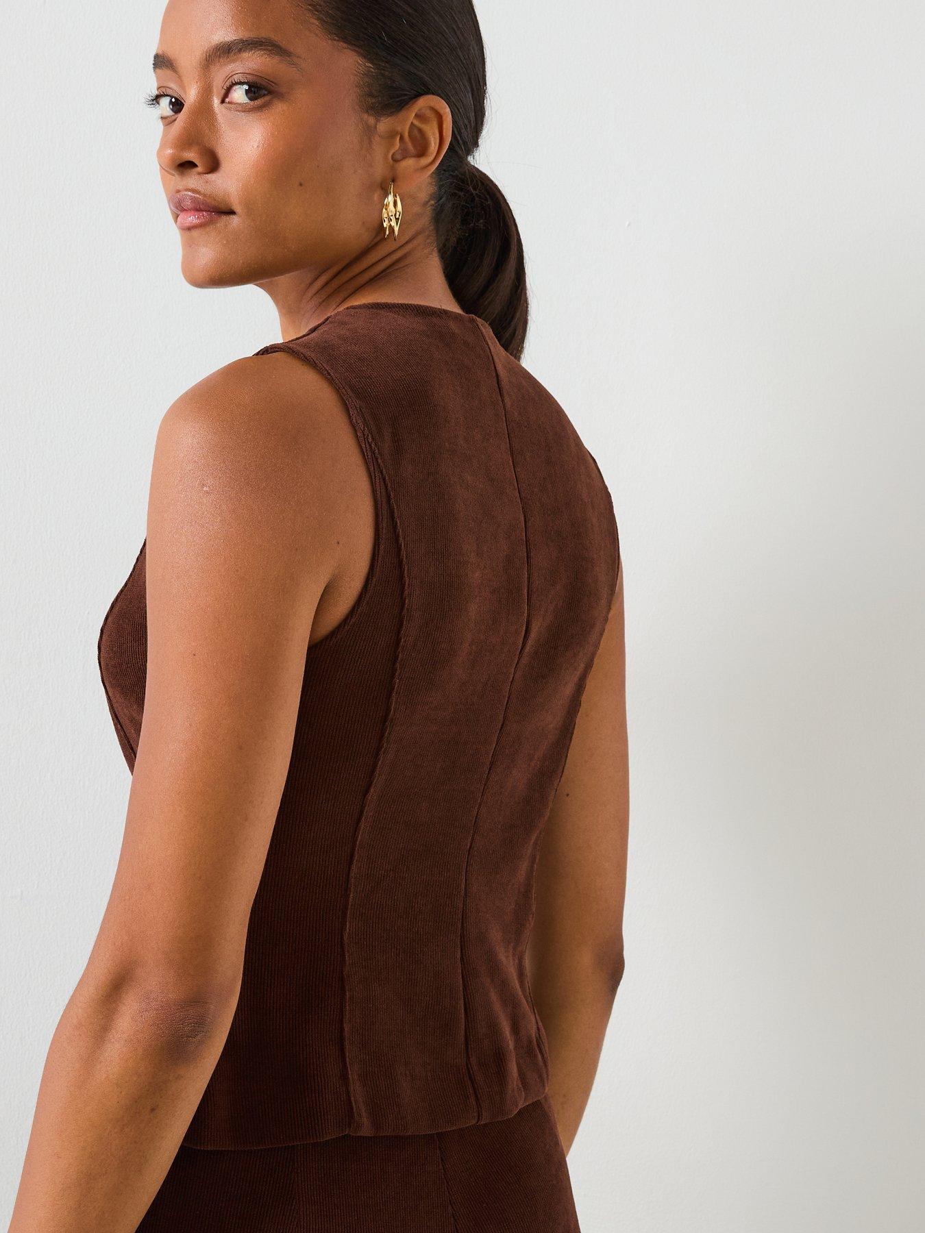  image of mango-corduroy-suit-waistcoat