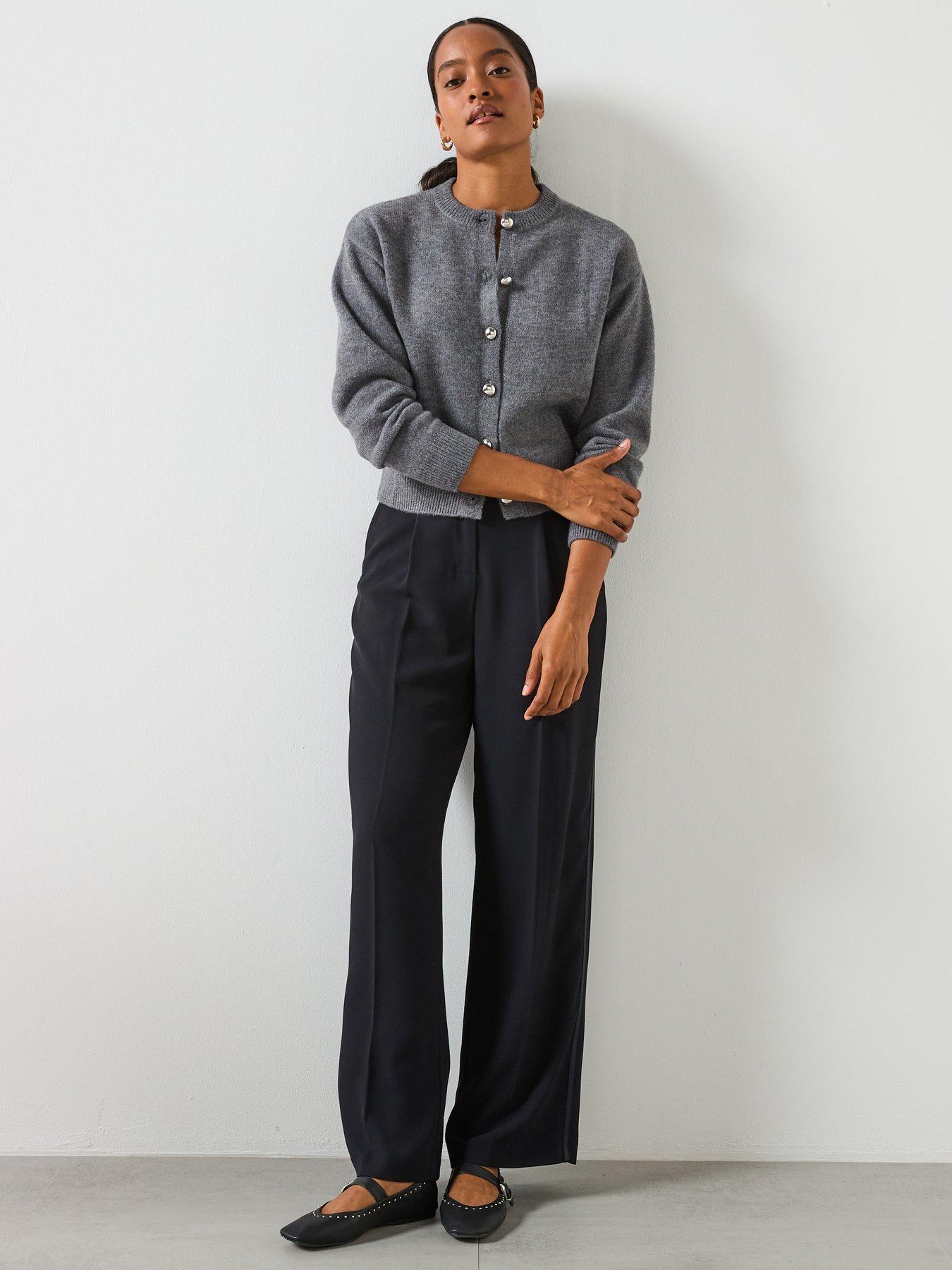  image of mango-chunky-knit-cardigan-with-buttons