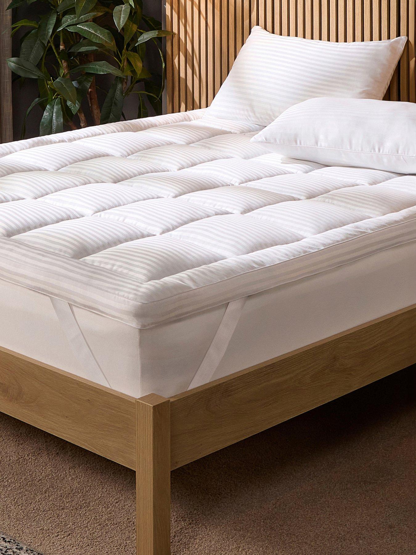 undefined Snuggledown Luxury Deep Fill Mattress Topper, 5cm, Double