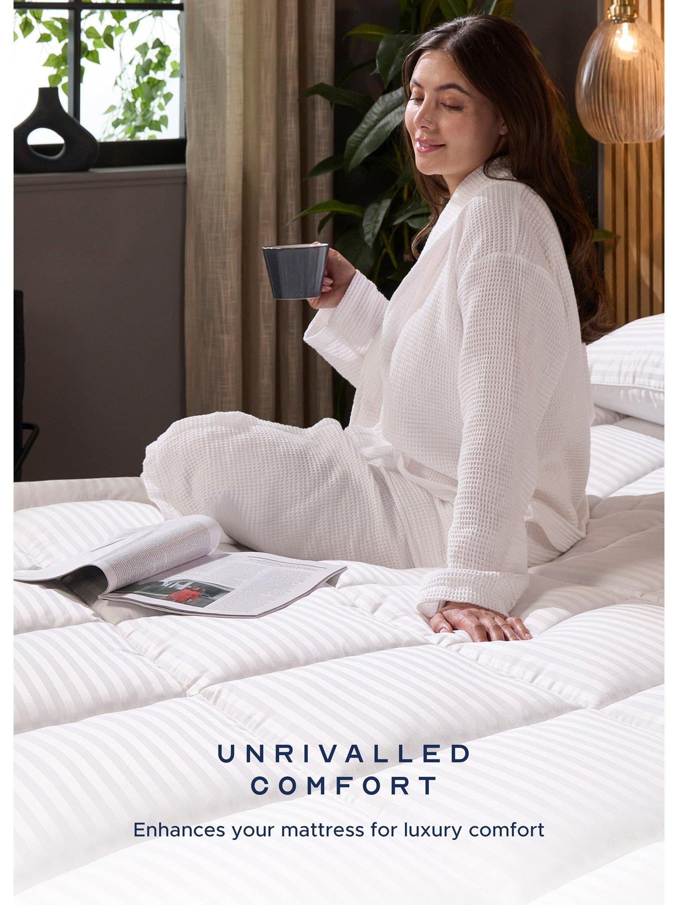  image of snuggledown-of-norway-luxury-deep-fill-mattress-topper-5cm