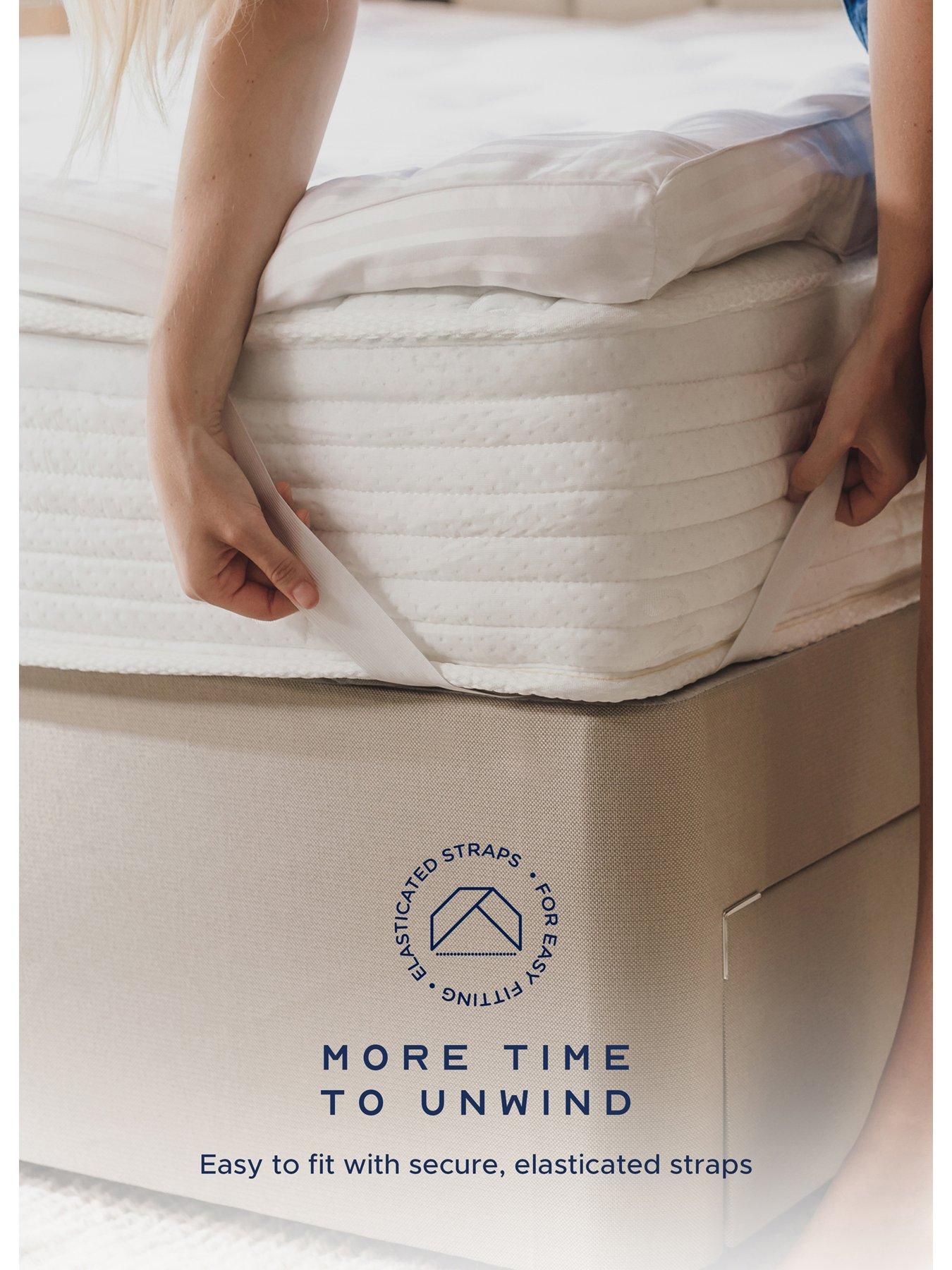  image of snuggledown-of-norway-luxury-deep-fill-mattress-topper-5cm