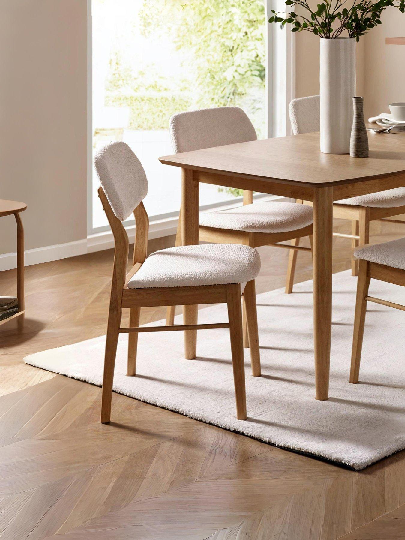 Image 1 of 6 of Julian Bowen Theia Set Of 2 Dining Chairs