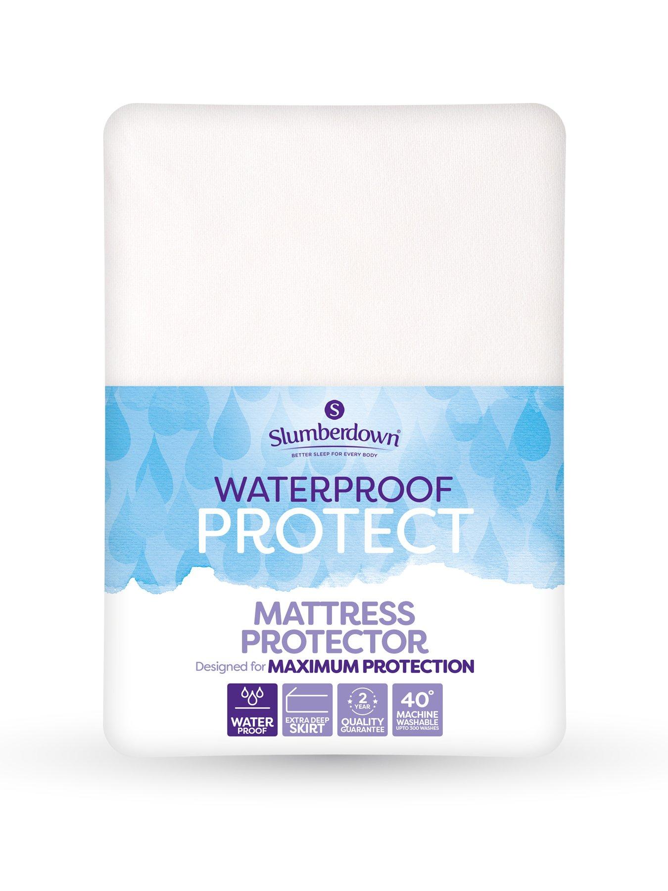 Image 1 of 8 of Slumberdown Waterproof Mattress Protector