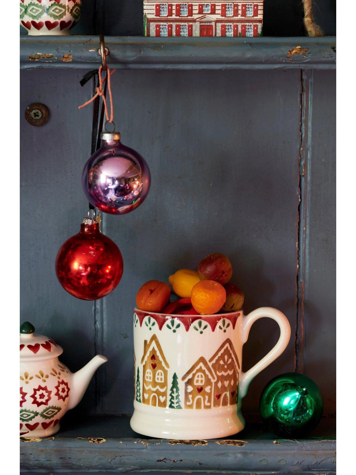 Emma Bridgewater Gingerbread House Single 1/2 Pint Mug
