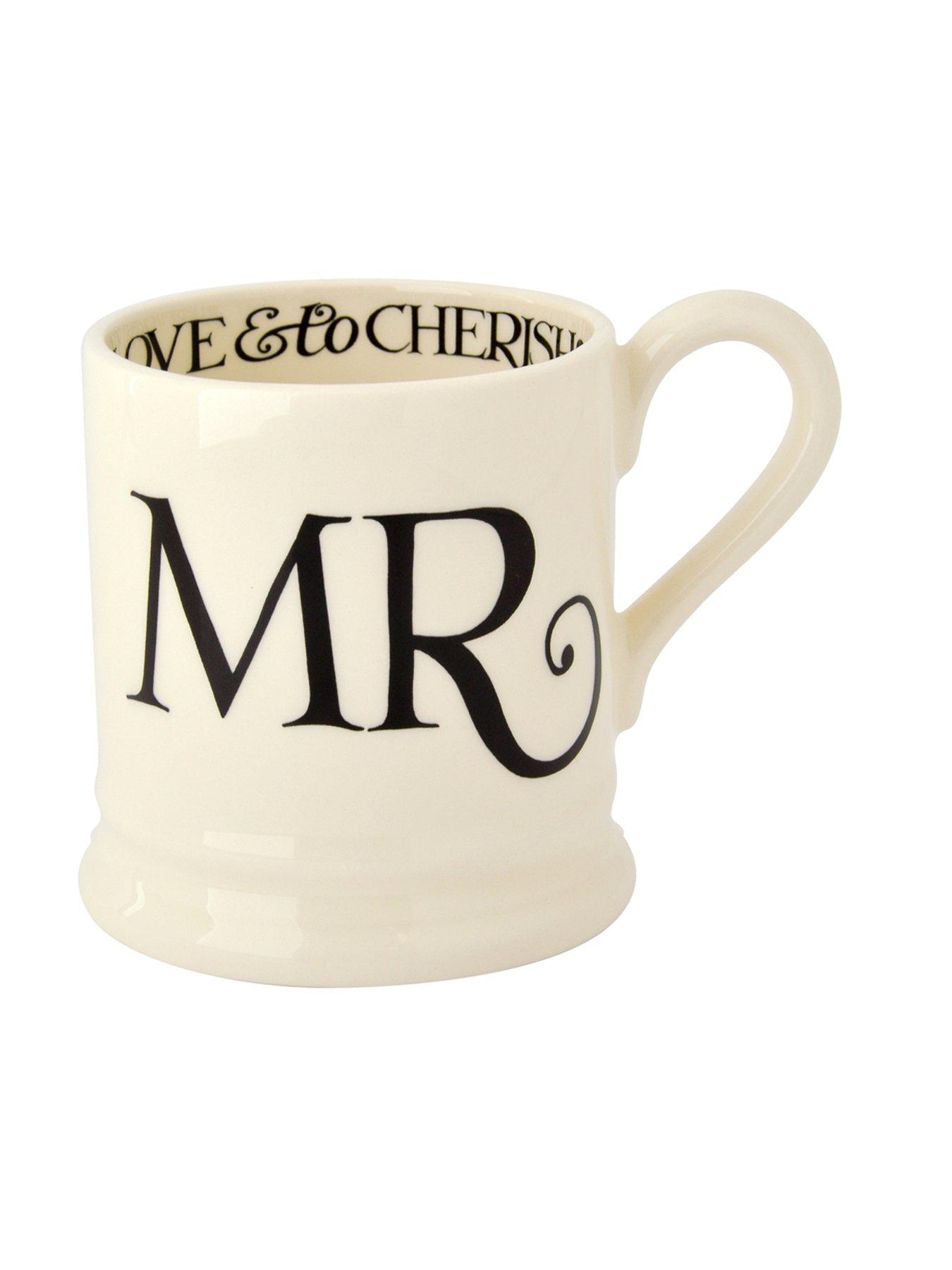 Image 3 of 6 of Emma Bridgewater Mr &amp; Mrs Set Of 2 Mugs