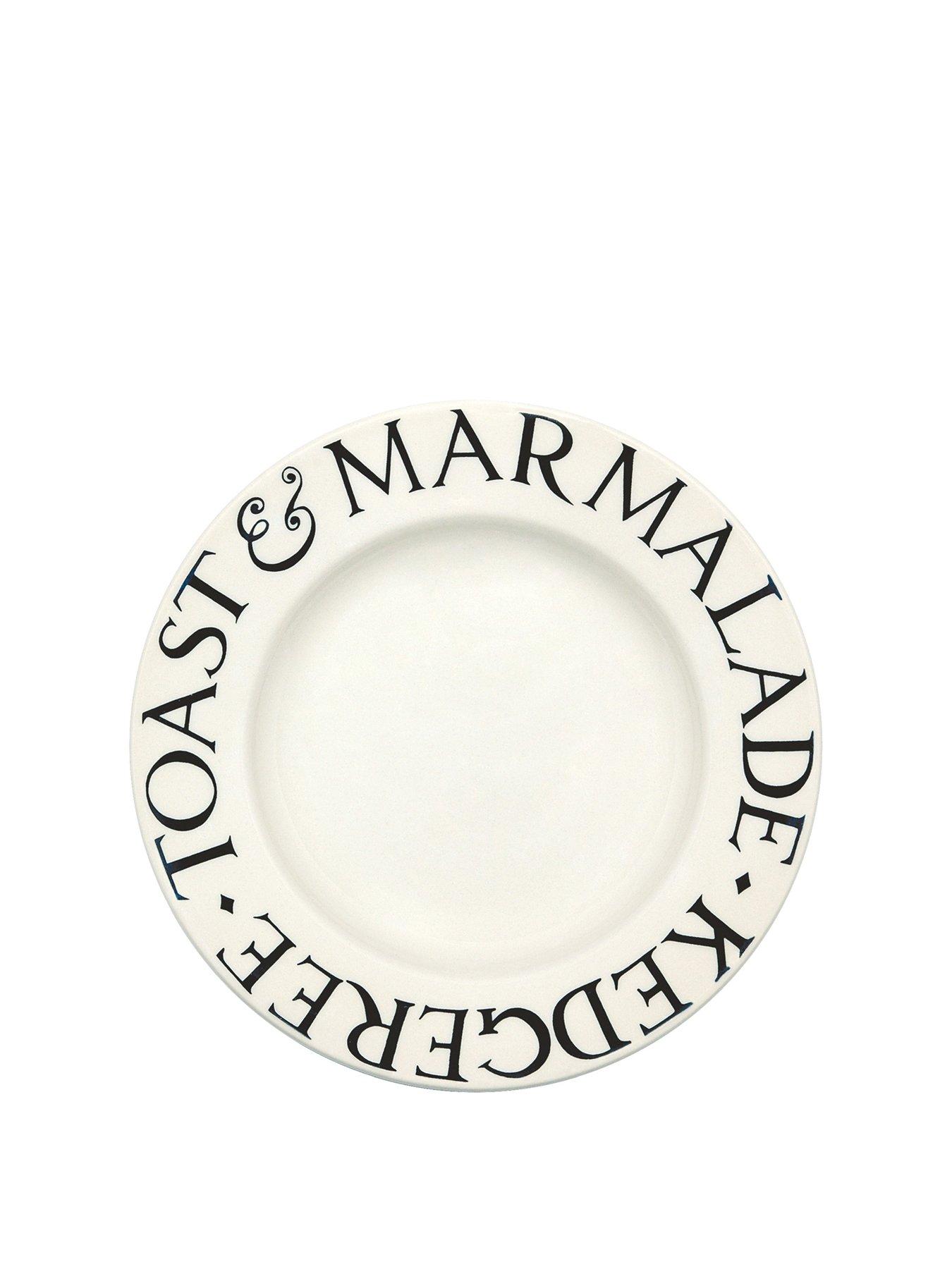 Image 2 of 3 of Emma Bridgewater Black & Toast 8.5 Inch Plate