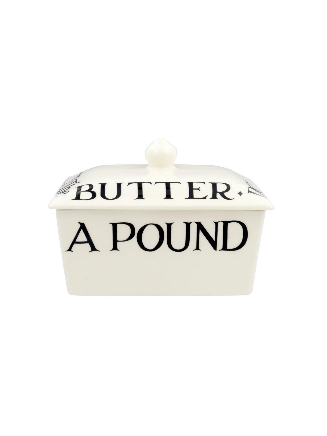 Image 6 of 6 of Emma Bridgewater Black &amp; Toast Butterdish