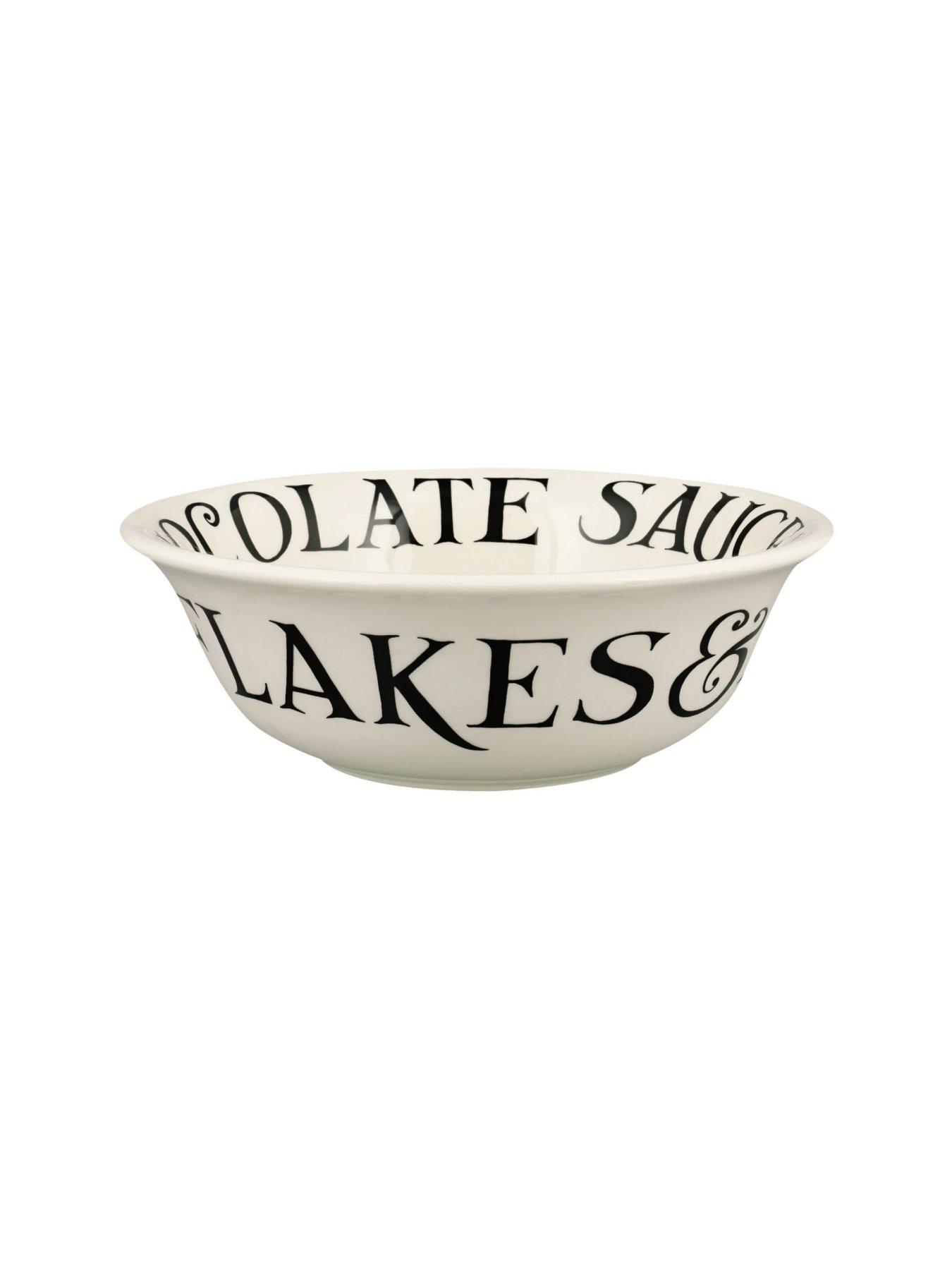  image of emma-bridgewater-black-amp-toast-cereal-bowl
